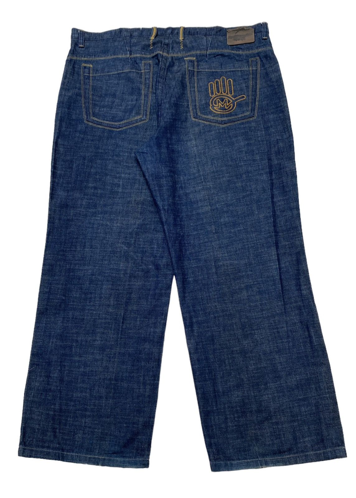 Designer × Japanese Brand × Vintage Vintage Japanese Brand Mizkeen Baggy Jeans 2000s Size US 44 / EU 60 - 2 Thumbnail
