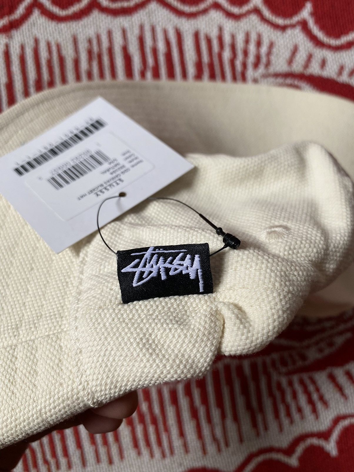 Comme des Garcons × Stussy Stussy x CDG Canvas Bucket Hat Size ONE SIZE - 6 Thumbnail