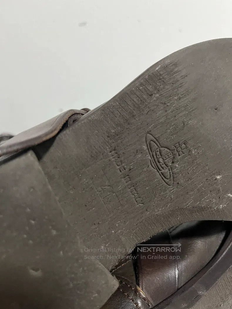 Vivienne Westwood Vivienne Westwood Strap Leather Boots Size US 8 / EU 41 - 8 Thumbnail