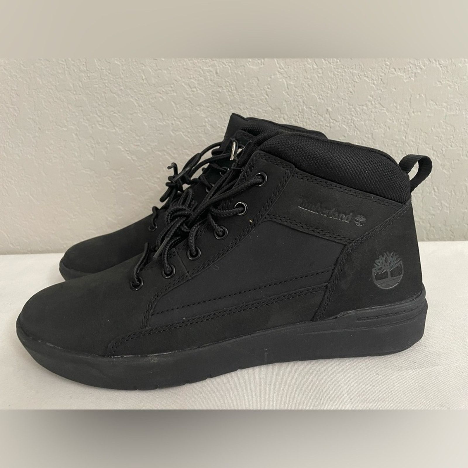 Timberland Timberland Allston Mid Lace-up Sneakers Black Nubuck Men 10 Size US 10 / EU 43 - 4 Thumbnail