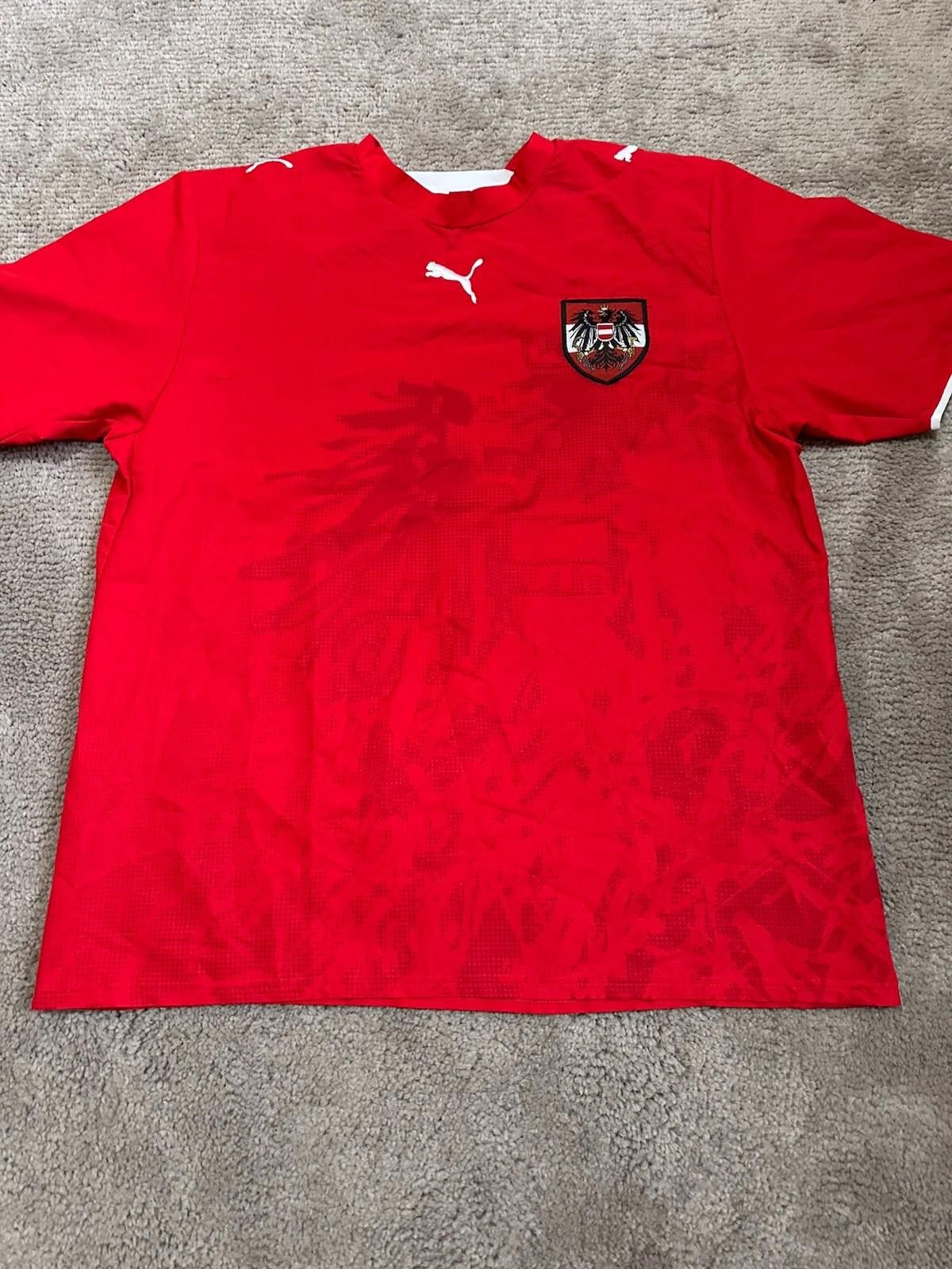 Puma Austria 2004 - 2006 Home Football Shirt Soccer Jersey Puma Size US XL / EU 56 / 4 - 2 Thumbnail