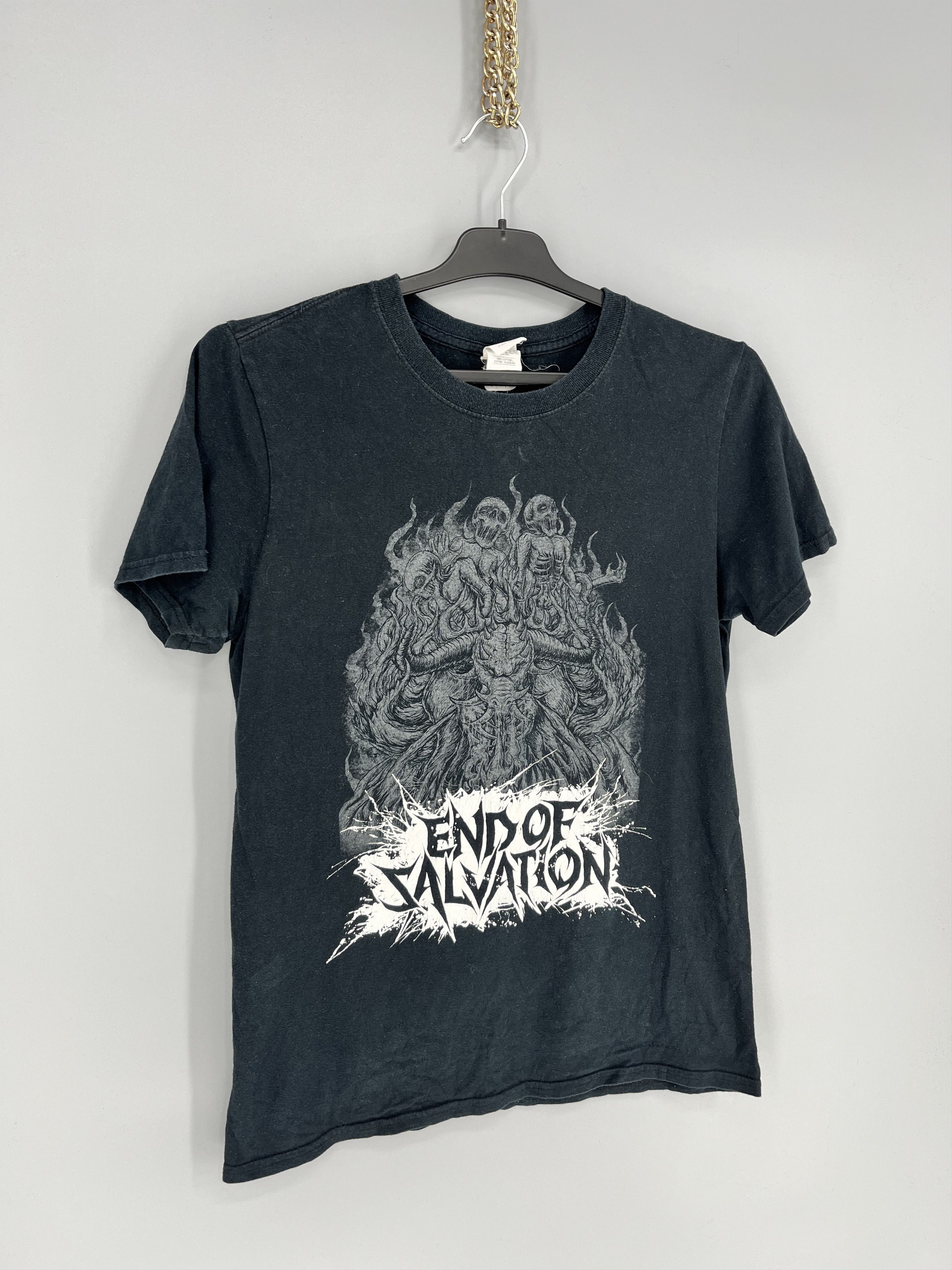 Band Tees Vintage Y2k Washed AvantGarde Tribal Tee END OF SALVATION Size US S / EU 44-46 / 1 - 2 Thumbnail