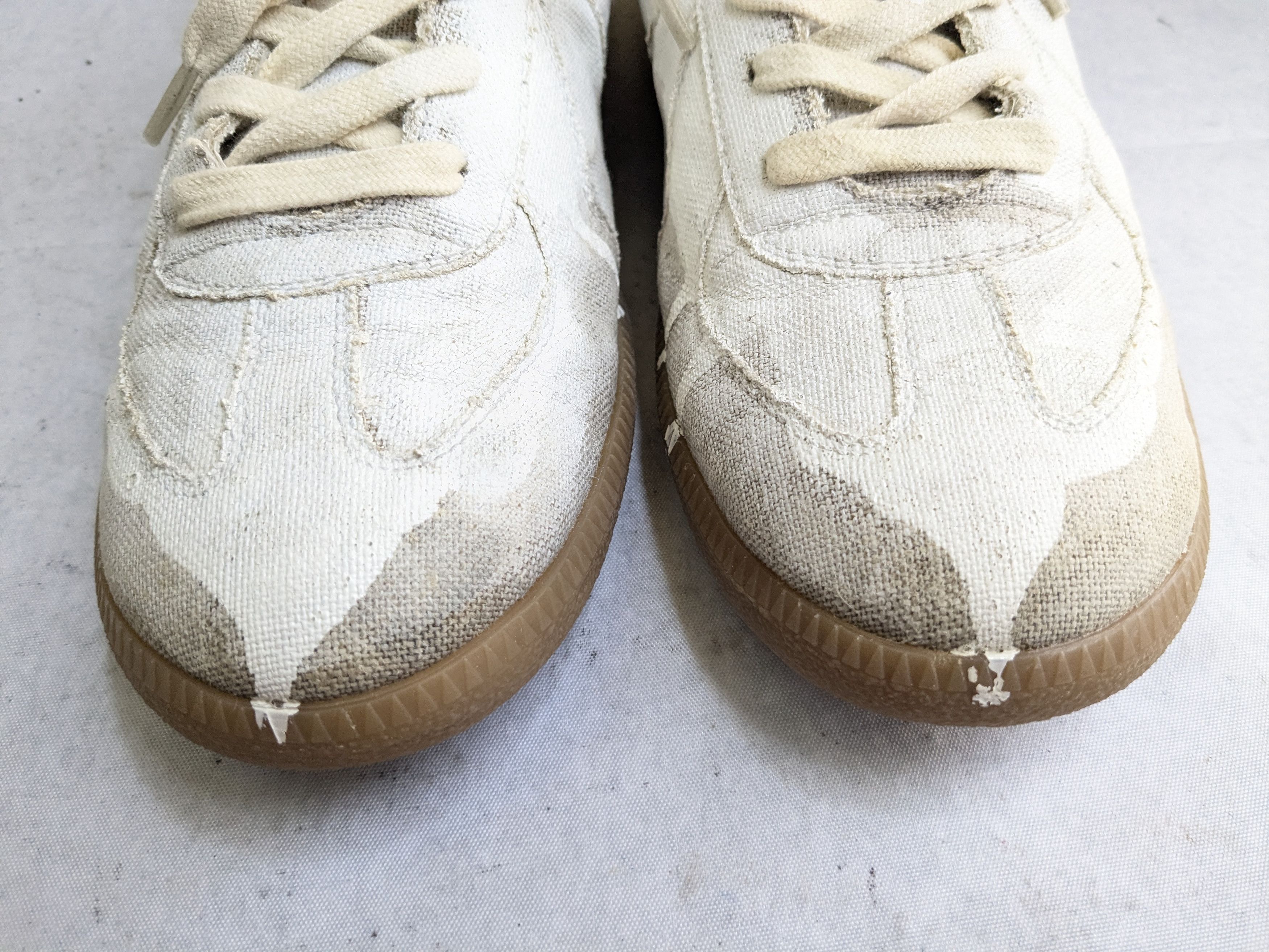 Maison Margiela Maison Margiela Replica GAT 11 44 Paint Splatter Canvas Size US 11 / EU 44 - 5 Thumbnail