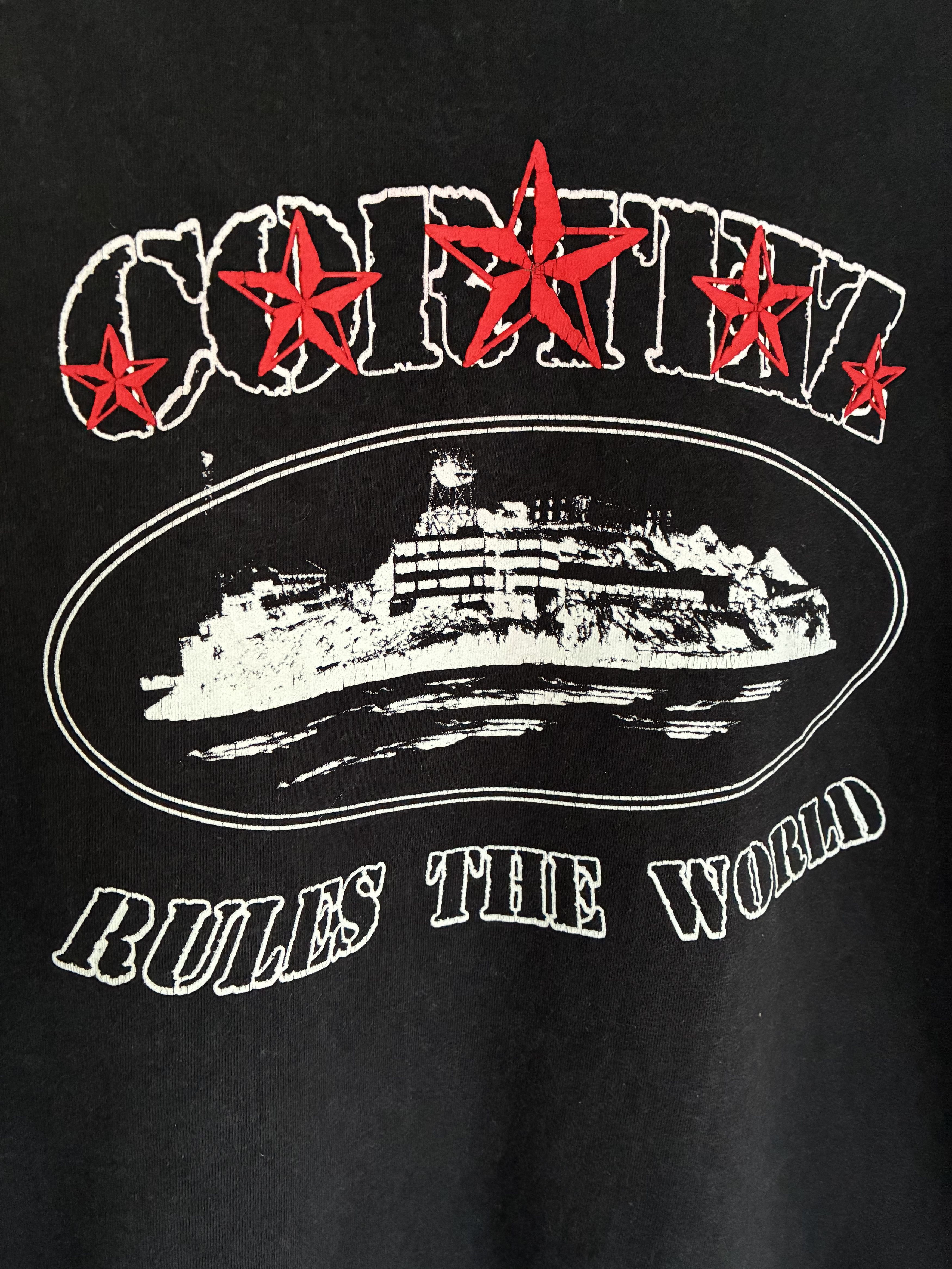 Corteiz Corteiz 5 Starz Alcatraz Tee London UK drill trap rap Size US M / EU 48-50 / 2 - 5 Thumbnail
