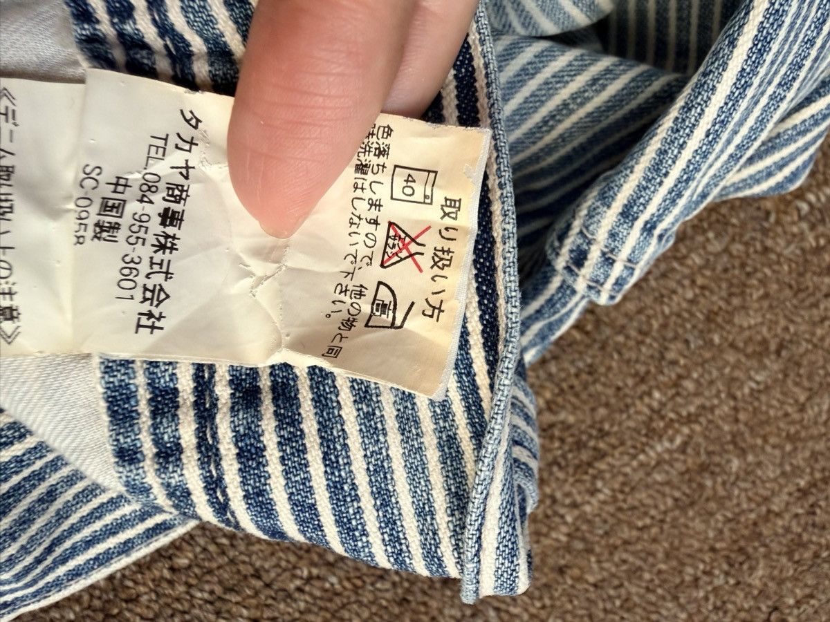 Japanese Brand Vintage Cuetieen Stripe Pants Size 32" / US 10 / IT 46 - 10 Thumbnail