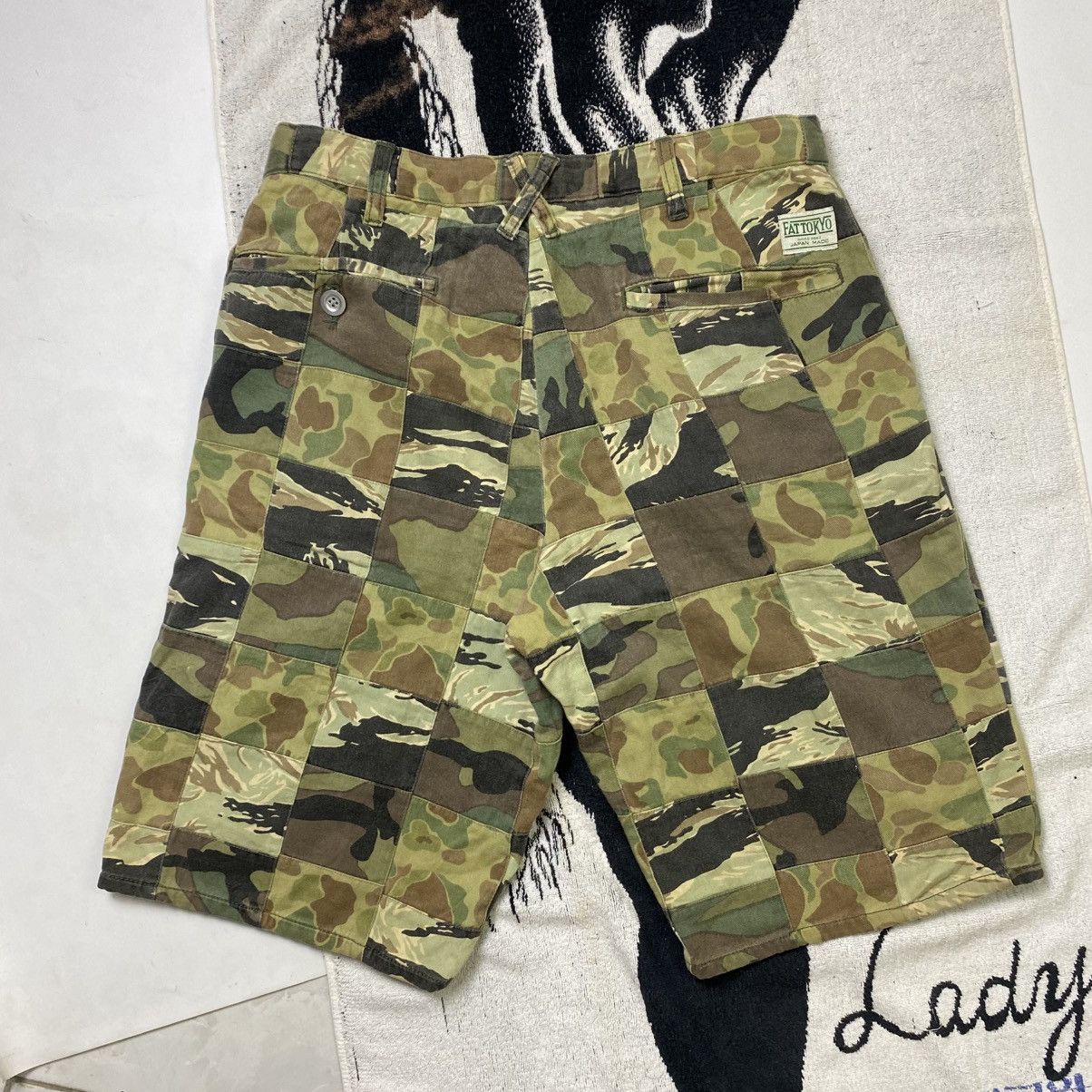 Fat Tokyo Fat Tokyo Camouflage Patchwork short Pants Size US 32 / EU 48 - 2 Thumbnail