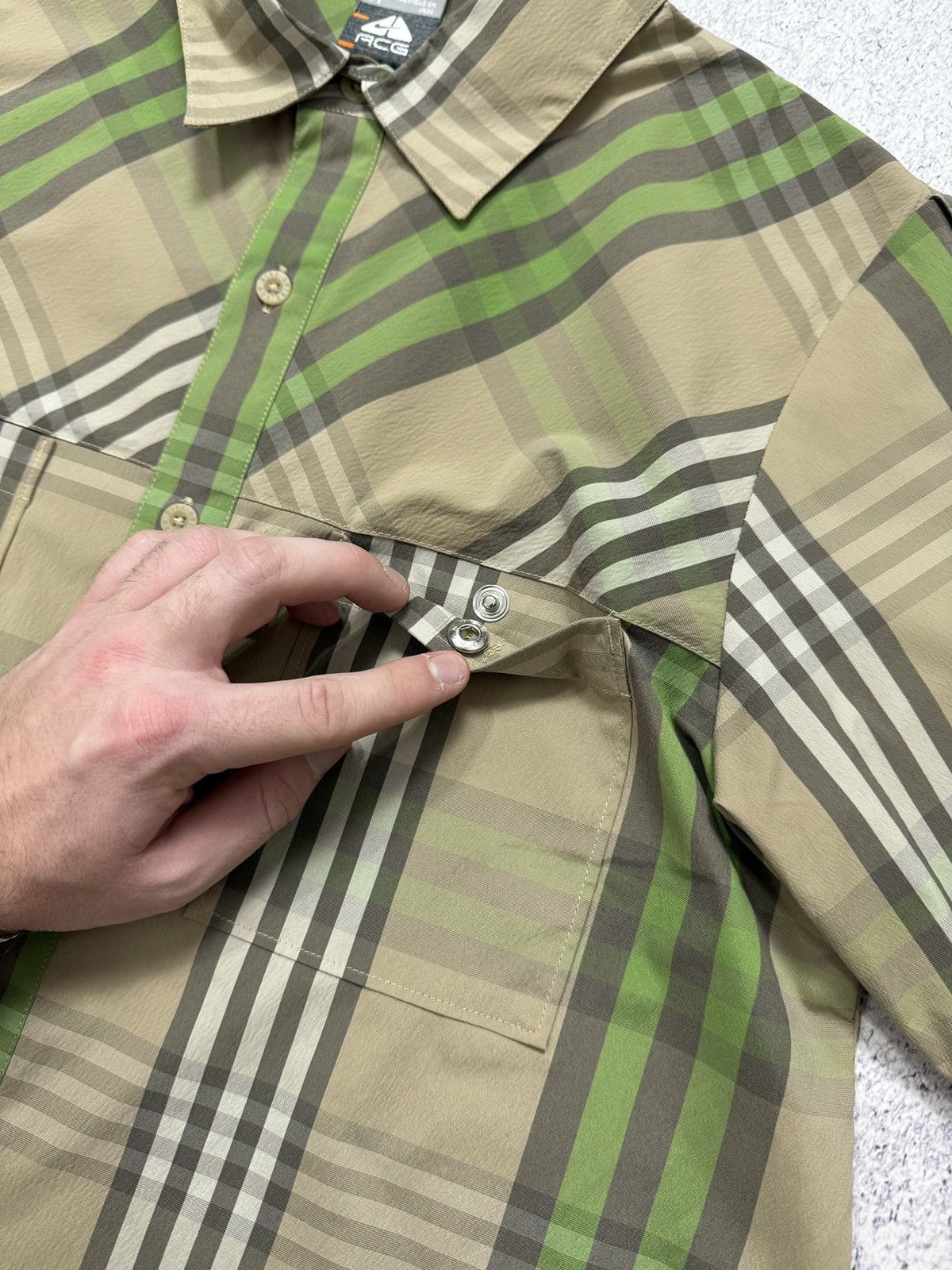 Nike ACG VINTAGE NIKE ACG BUTTON UP T-SHIRT Size US L / EU 52-54 / 3 - 8 Thumbnail