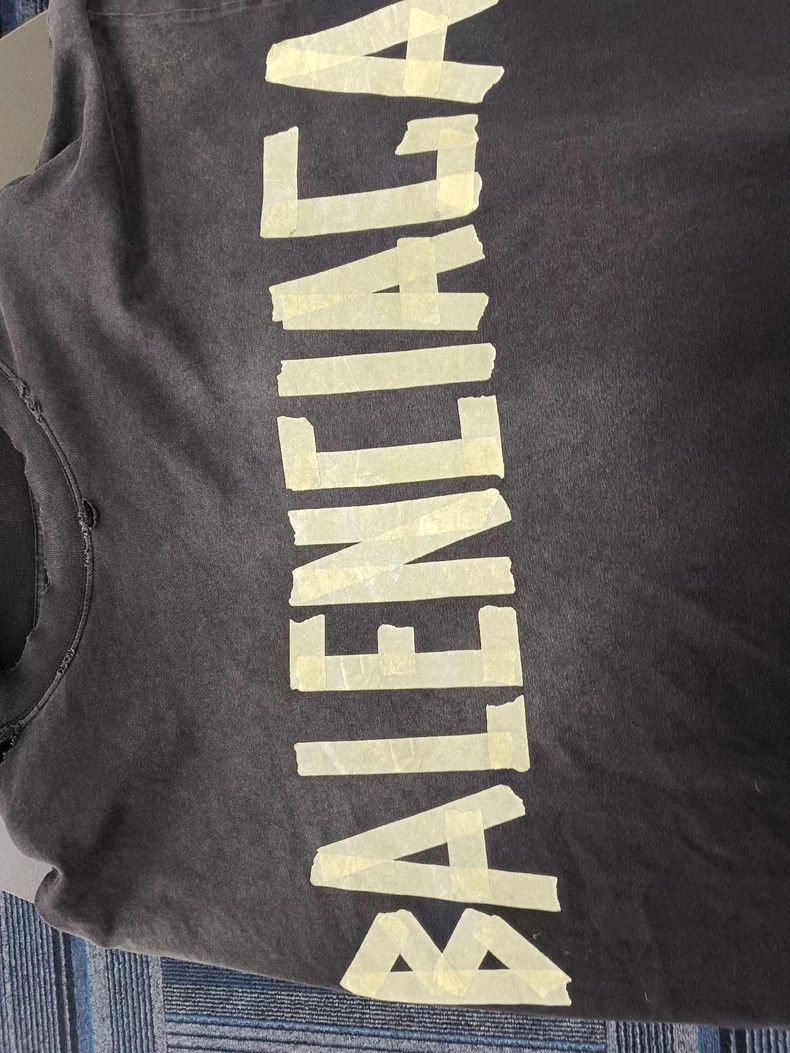 Balenciaga Balenciaga Double-sided classic logo short-sleeved T-shirt Size US S / EU 44-46 / 1 - 4 Thumbnail