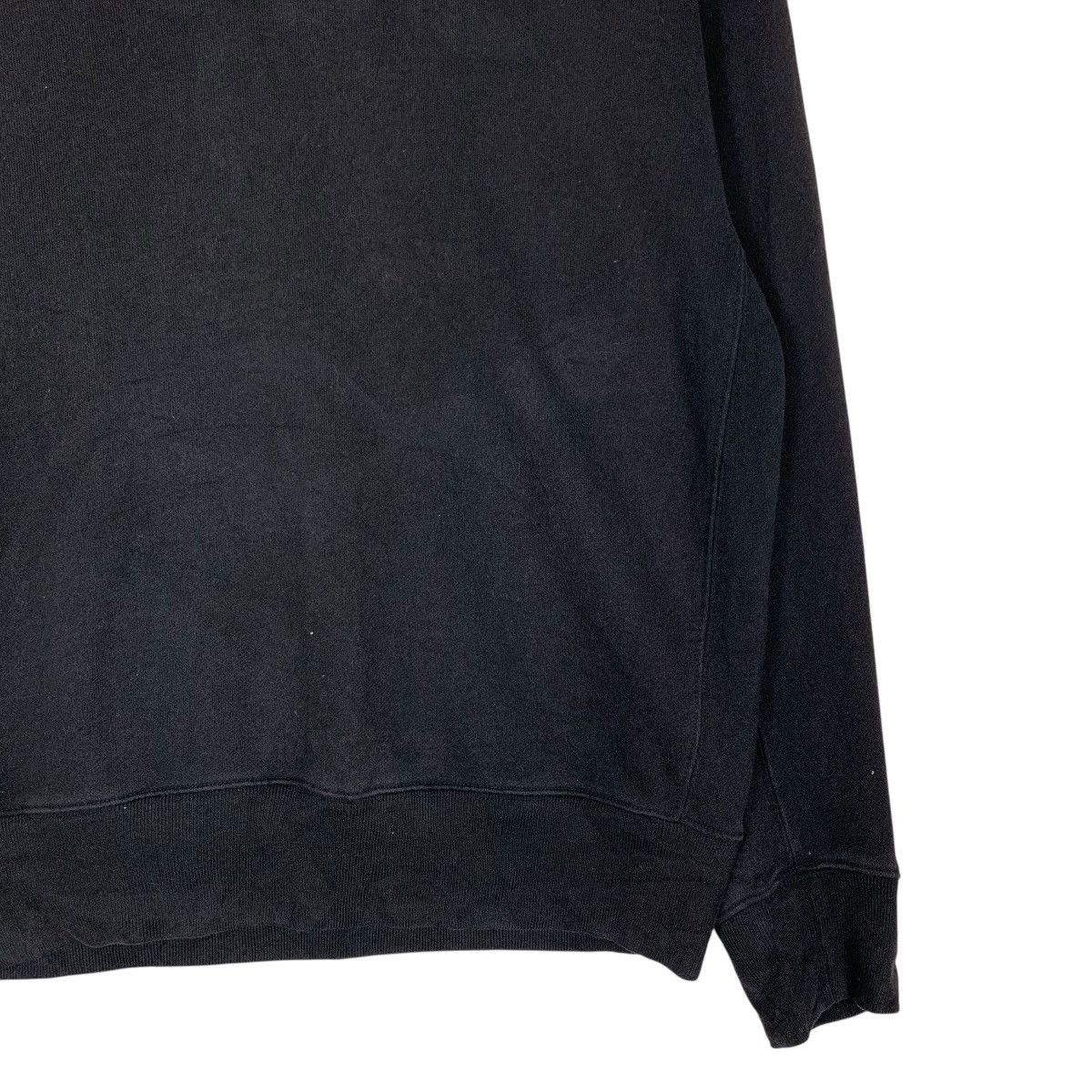 Lemaire × Uniqlo UNIQLO U LEMAIRE Black Plain Crewneck Sweatshirt #1477-C66 Size US M / EU 48-50 / 2 - 4 Thumbnail