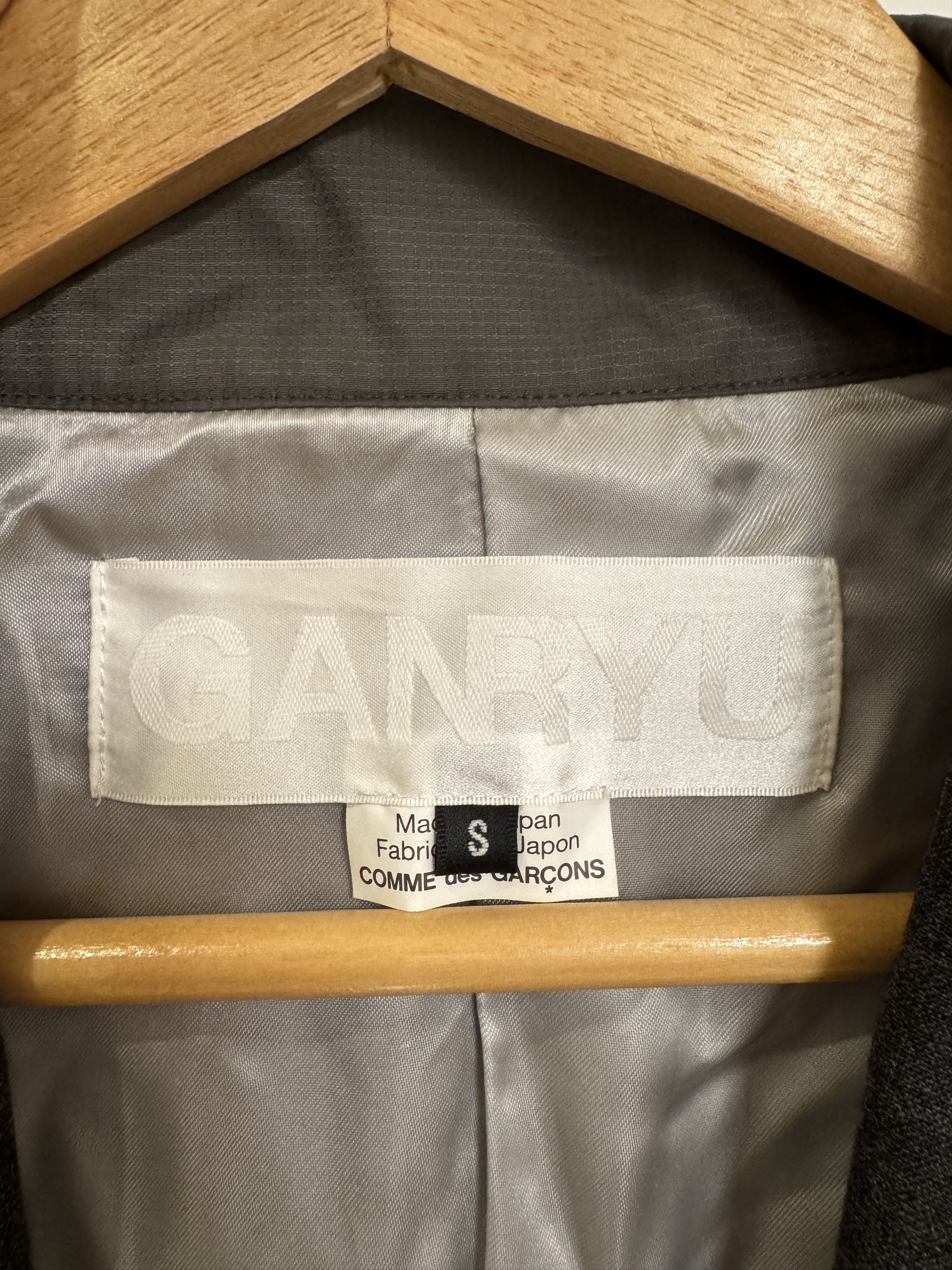 Comme des Garcons × Ganryu Runway AD 2013 Grey Hybrid Blazer Size US S / EU 44-46 / 1 - 3 Thumbnail
