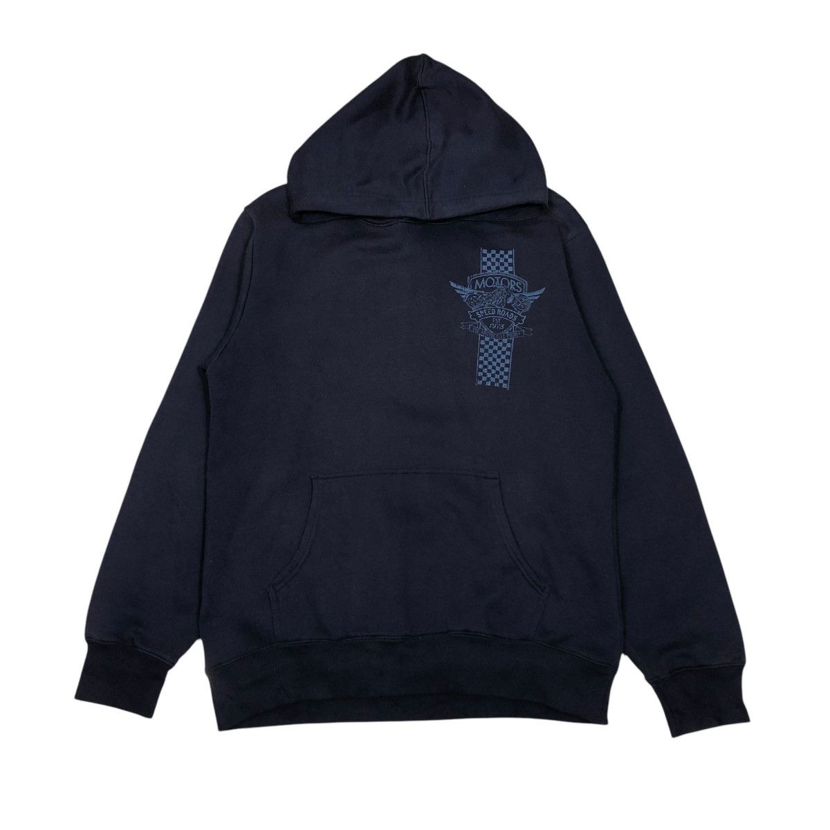Japanese Brand 🔥VINTAGE HOODIE PULL OVER GARAGE MOTOR SPEED ROAD BIG LOGO Size US L / EU 52-54 / 3 - 1 Thumbnail