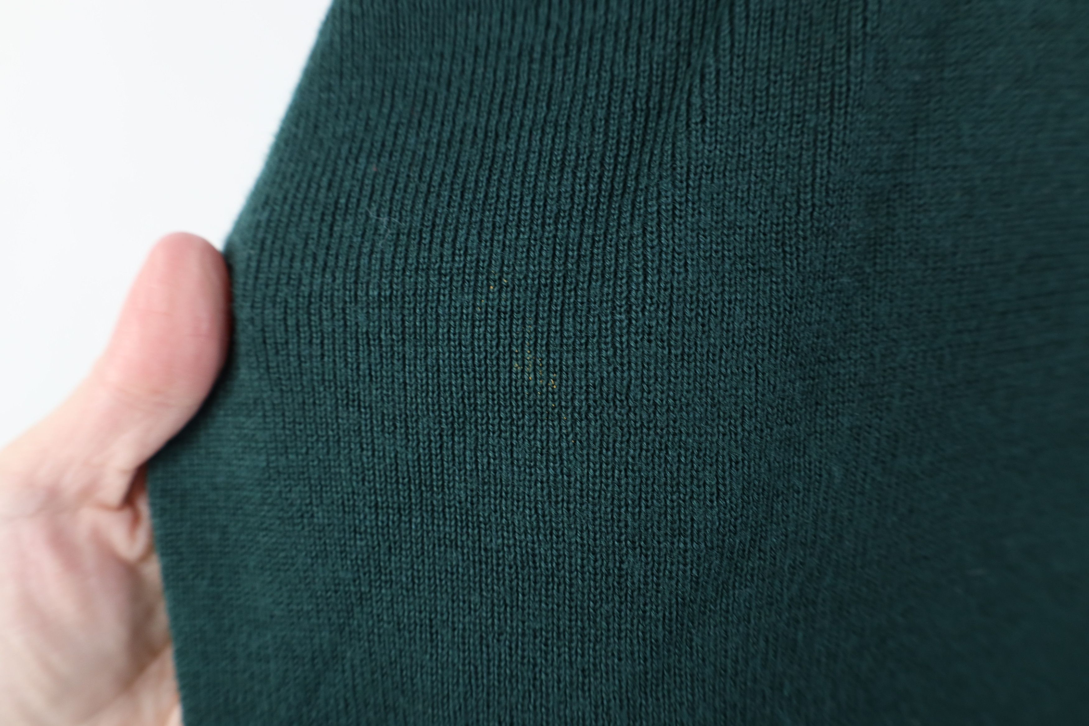 Vintage Vintage 90s Streetwear Striped 1/4 Half Zip Sweater Green Size US XL / EU 56 / 4 - 9 Thumbnail
