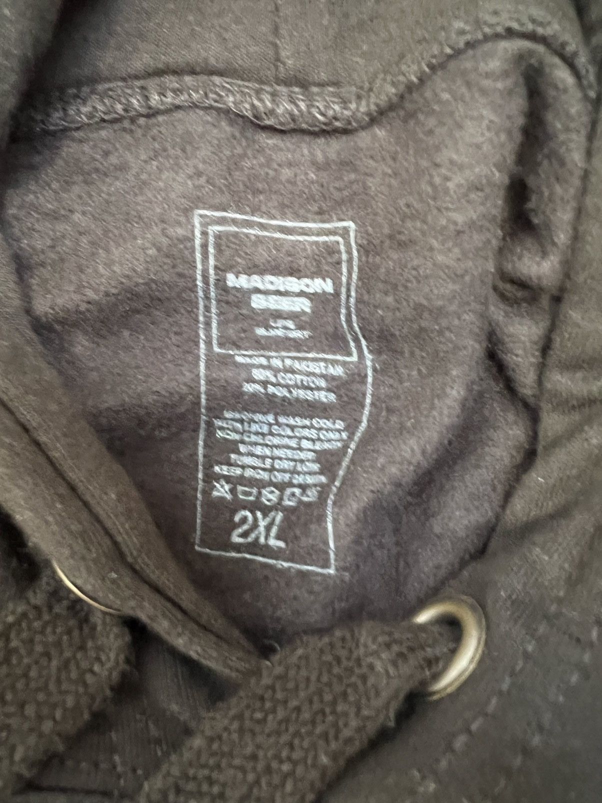 Vintage Madison beer life support black hoodie Size XXL / US 16-18 / IT 52-54 - 3 Thumbnail