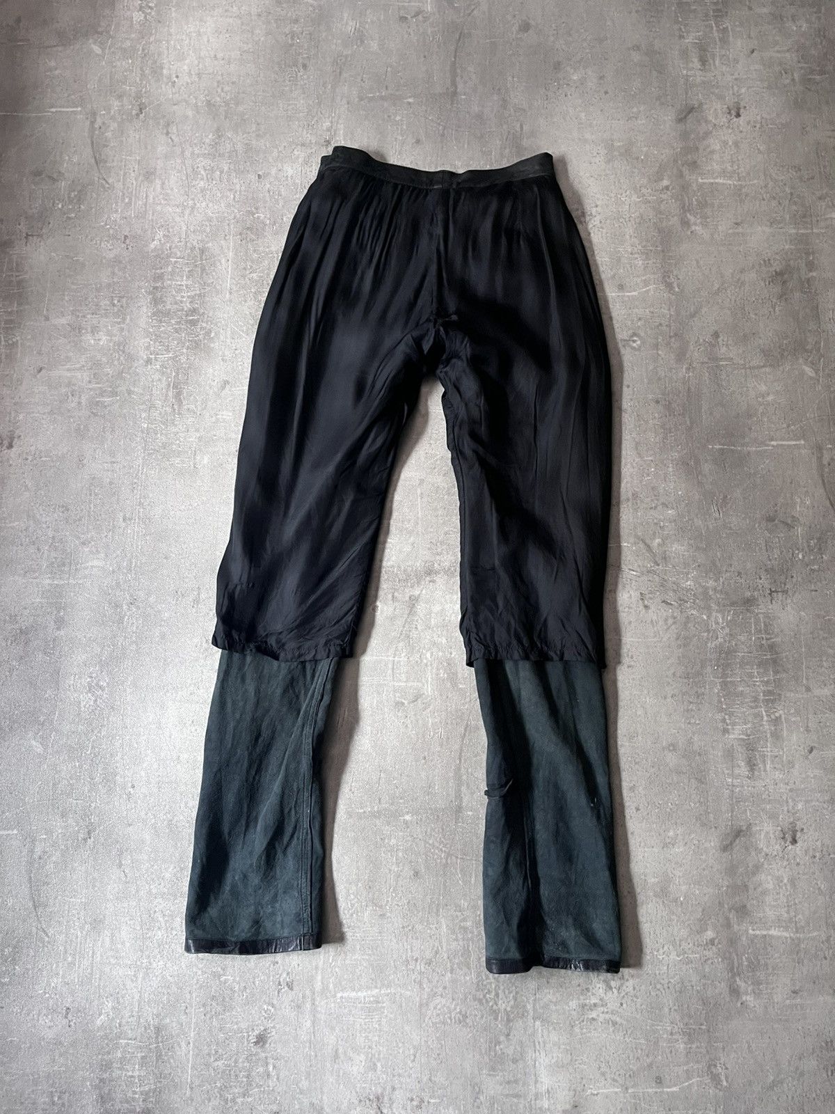 Helmut Lang Helmut Lang 90s leather pants vintage archival Size US 27 - 18 Thumbnail