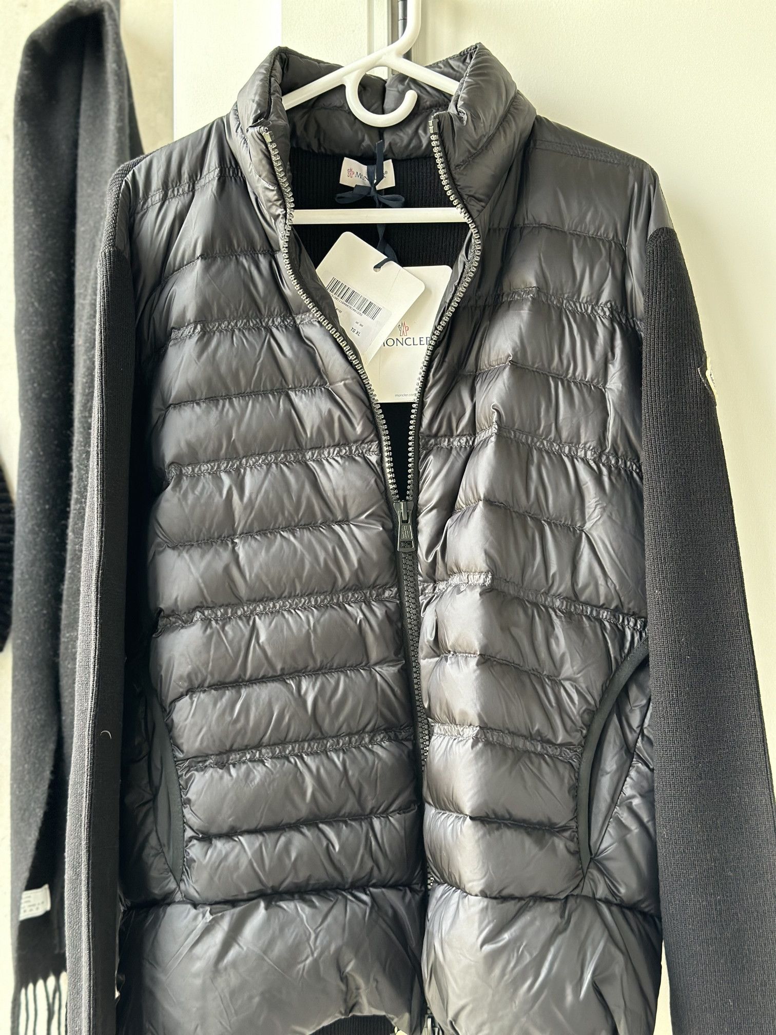 Moncler Moncler Tricot Padded Cardigan Size US XL / EU 56 / 4 - 1 Thumbnail