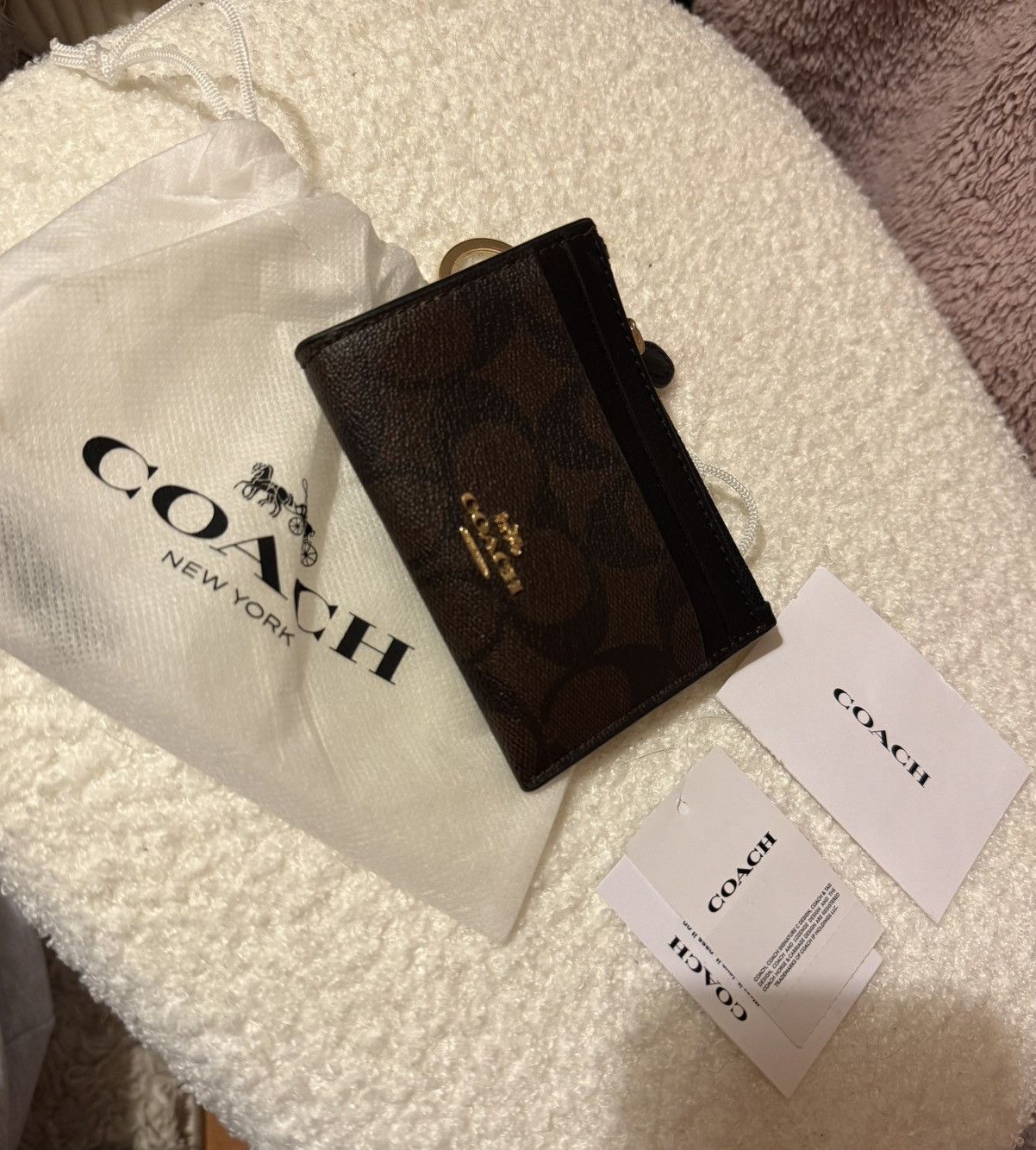 Coach Coach Mini Skinny ID Case Size ONE SIZE - 9 Thumbnail