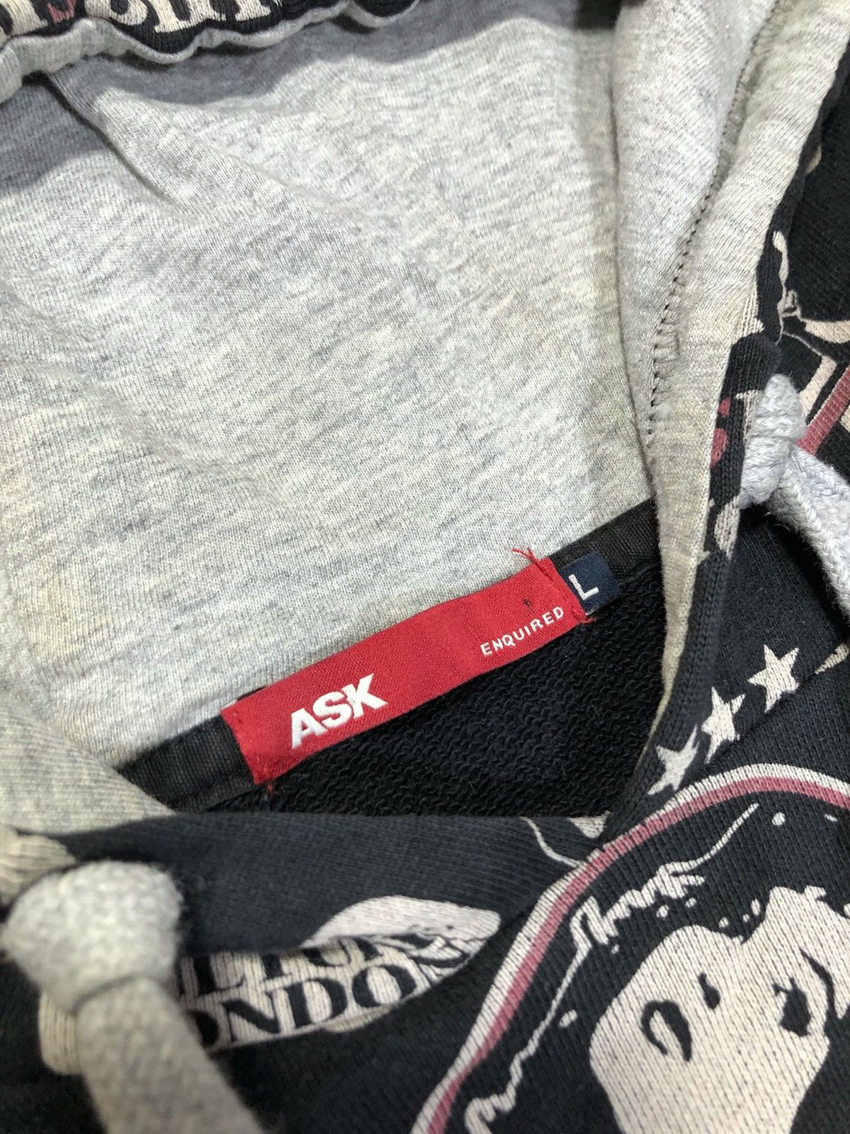 If Six Was Nine × Japanese Brand × Le Grande Bleu (L.G.B.) Ask Enquired Hoodie Inspired by Hysteric Glamour Size US L / EU 52-54 / 3 - 4 Thumbnail