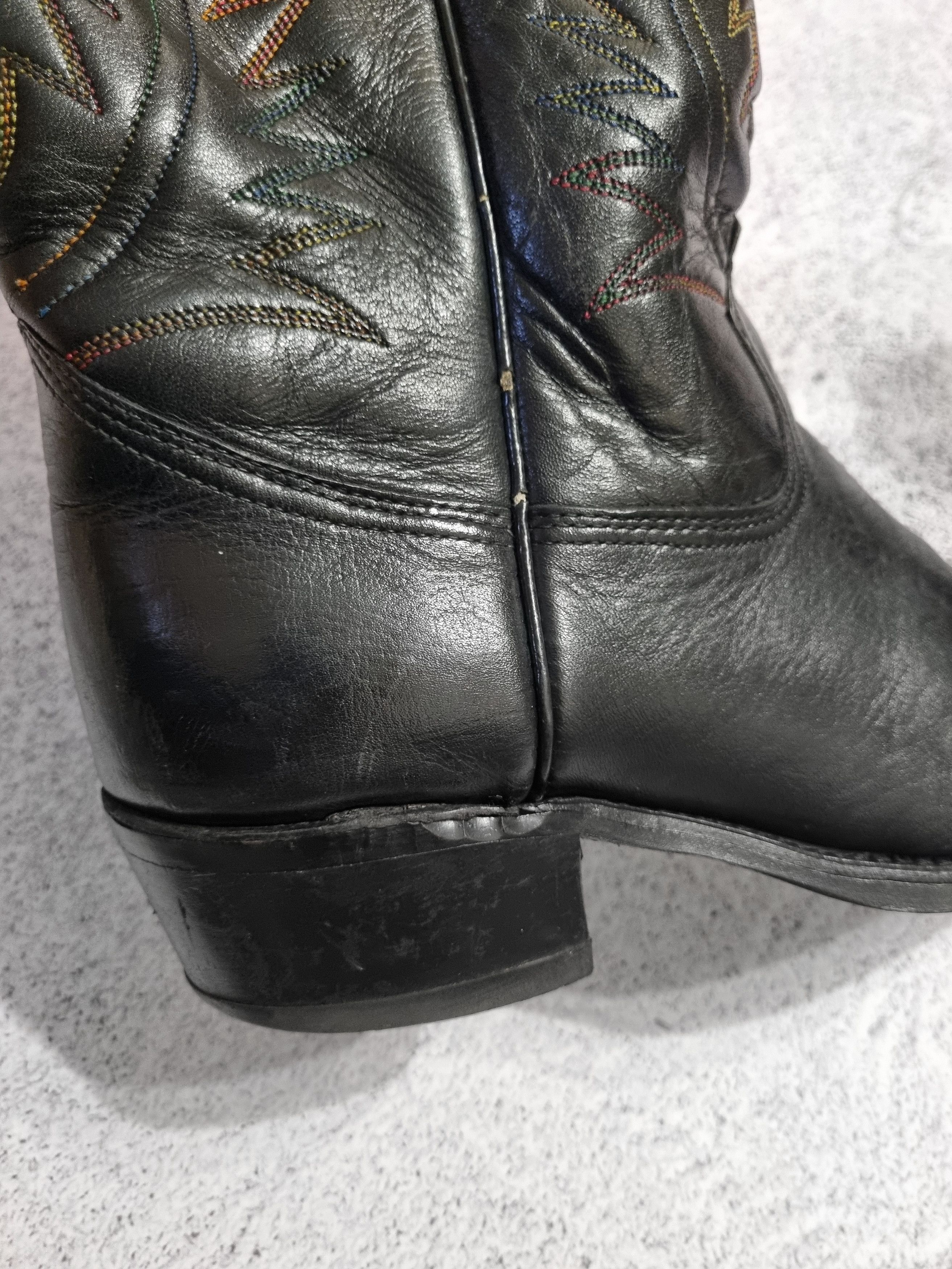 Vintage Vintage Leather Cowboy Western Boots Size US 10.5 / EU 43-44 - 12 Thumbnail