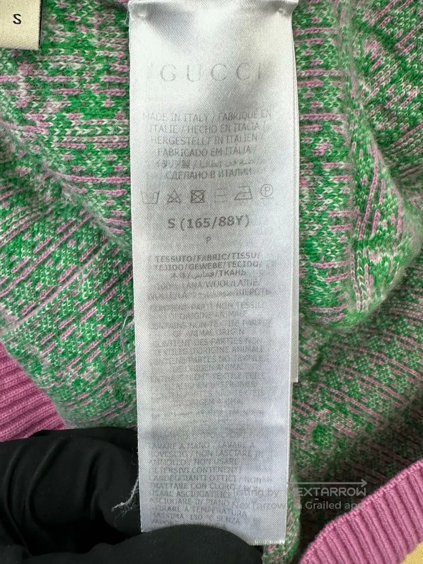 Gucci Guicci Pink Double G Logo Knit Cardigan| Size US S / EU 44-46 / 1 - 4 Thumbnail