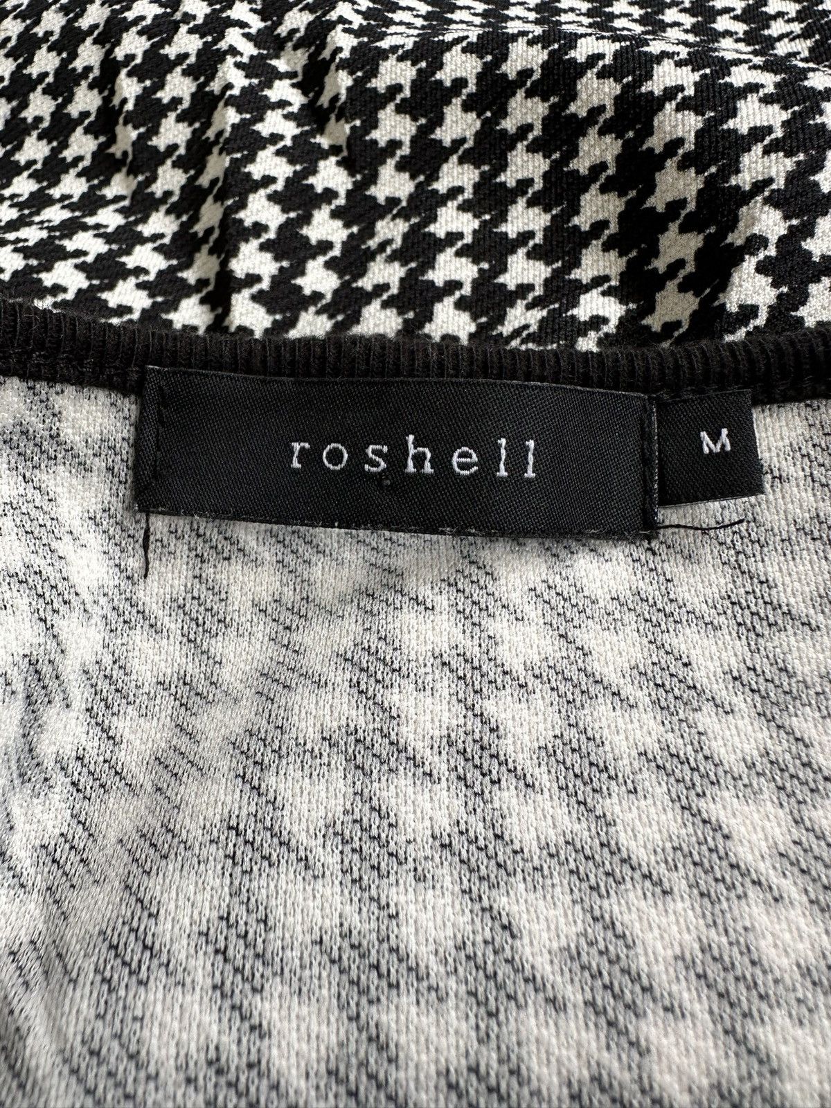 If Six Was Nine 00's Roshell houndstooth stripe warmer long sleeve Size US M / EU 48-50 / 2 - 15 Thumbnail