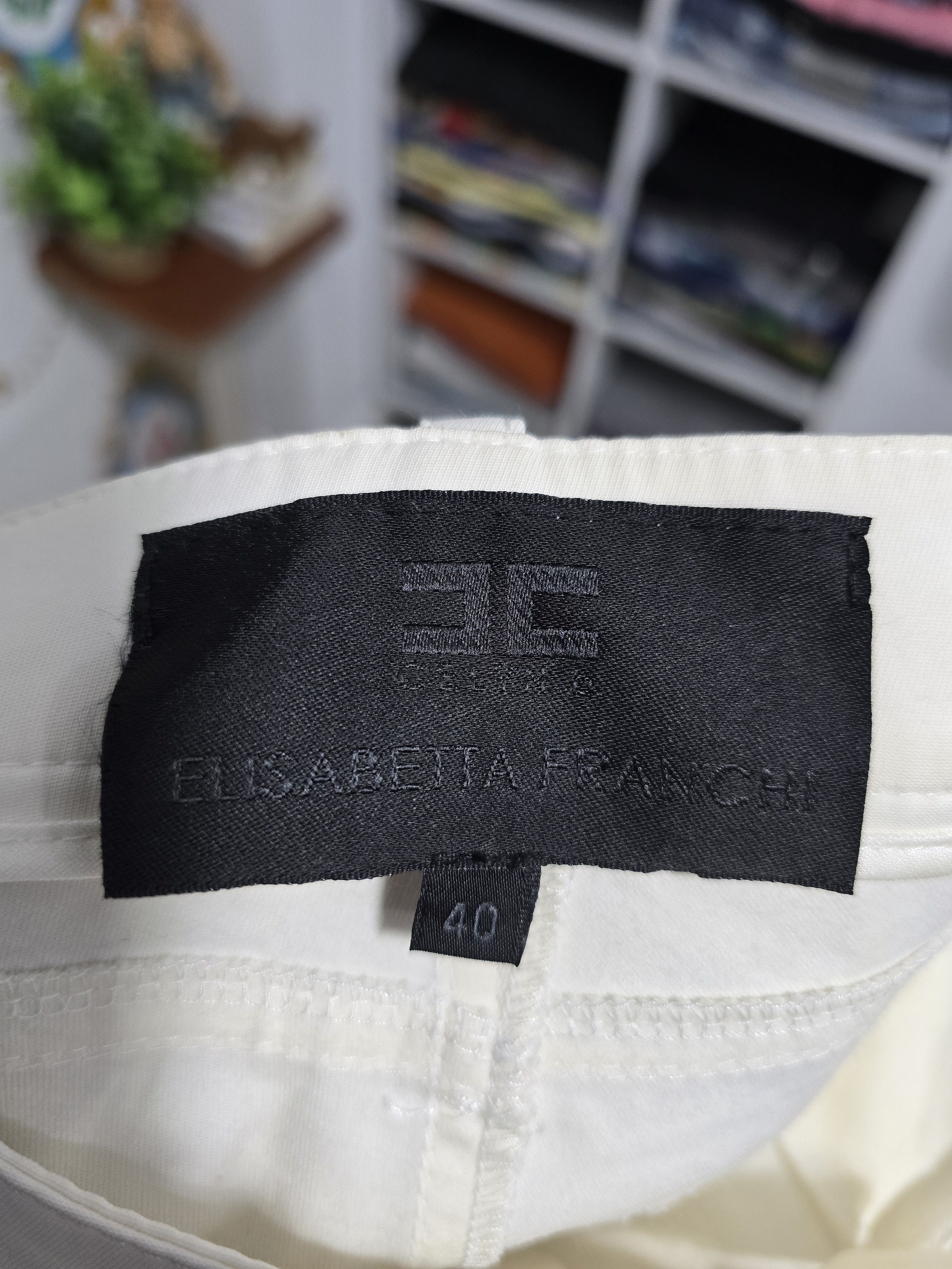 Elisabetta Franchi ELISABETTA FRANCHI pants size SMALL Size 27" / US 4 / IT 40 - 2 Thumbnail
