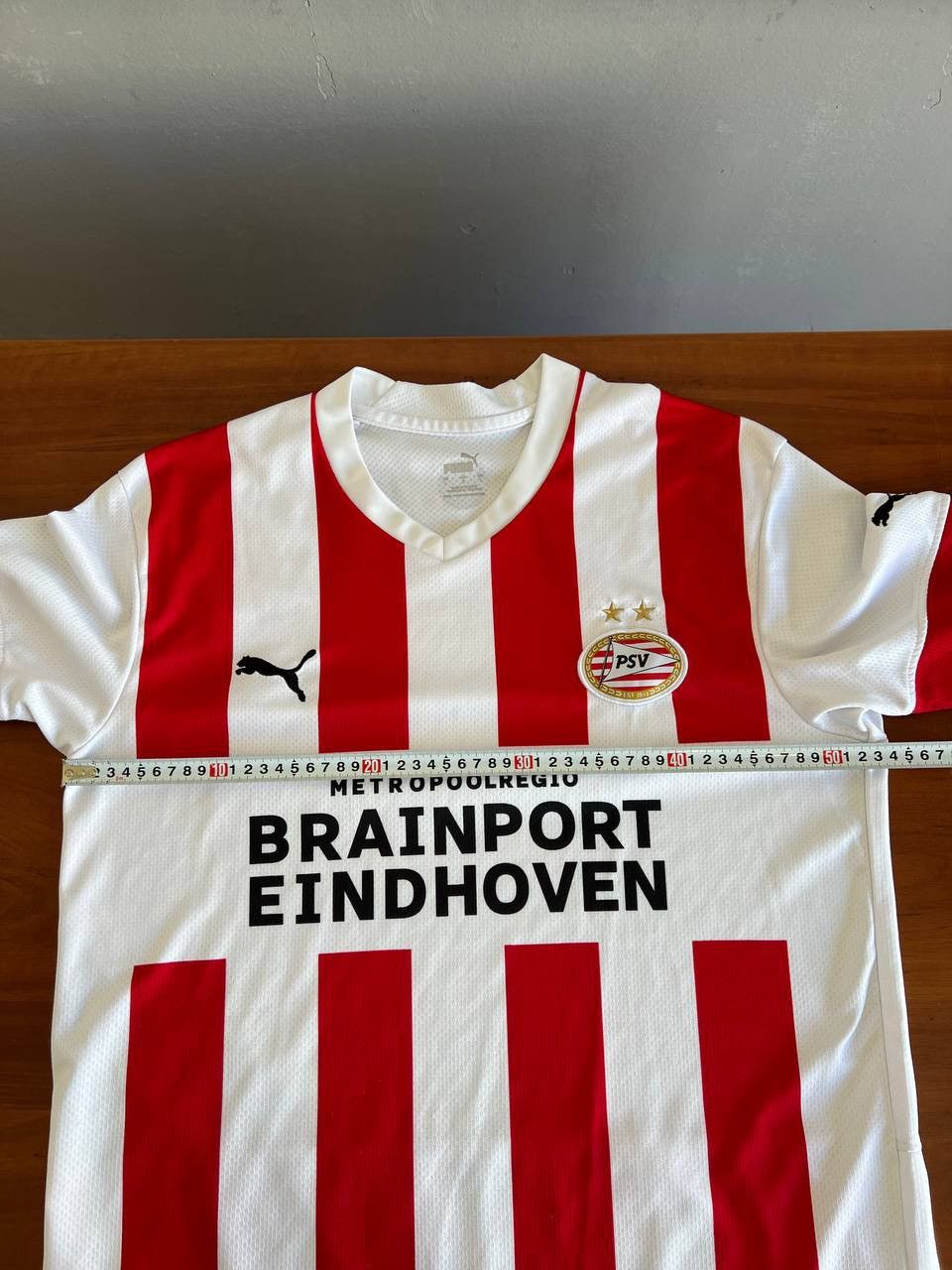 Puma 2022/23 PSV EINDHOVEN HOME SOCCER JERSEY FOOTBALL SHIRT SZ L Size US L / EU 52-54 / 3 - 15 Thumbnail