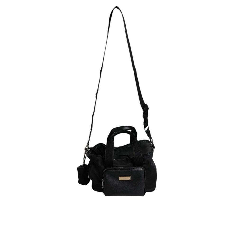 Dolce & Gabbana Dolce & Gabbana Black Shoulder Strap Pet Carry Logo Plaque B Size ONE SIZE - 8 Thumbnail