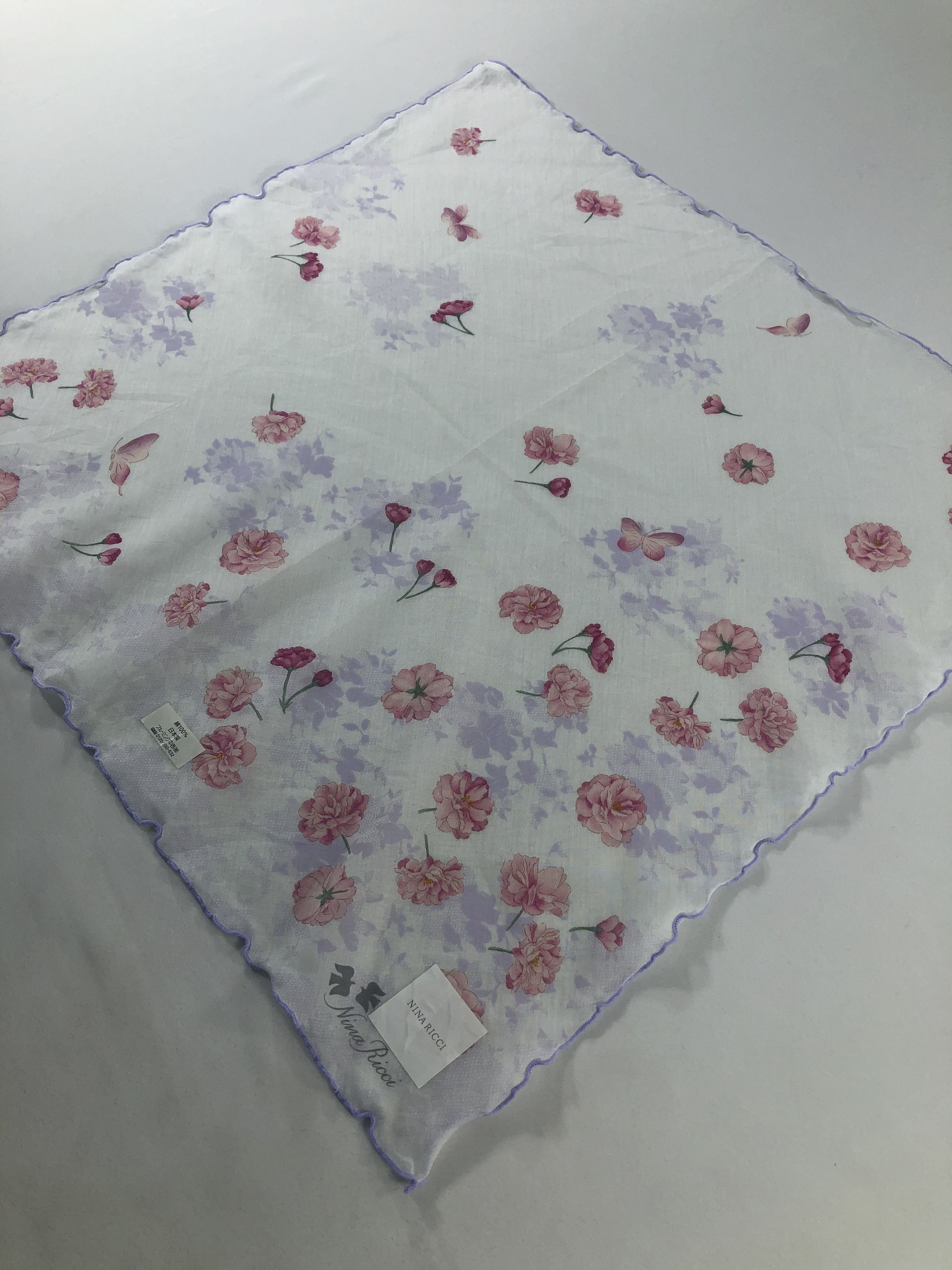 Nina Ricci × Vintage Nina Ricci Handkerchief / Bandana / Neckerchief Size ONE SIZE - 3 Thumbnail