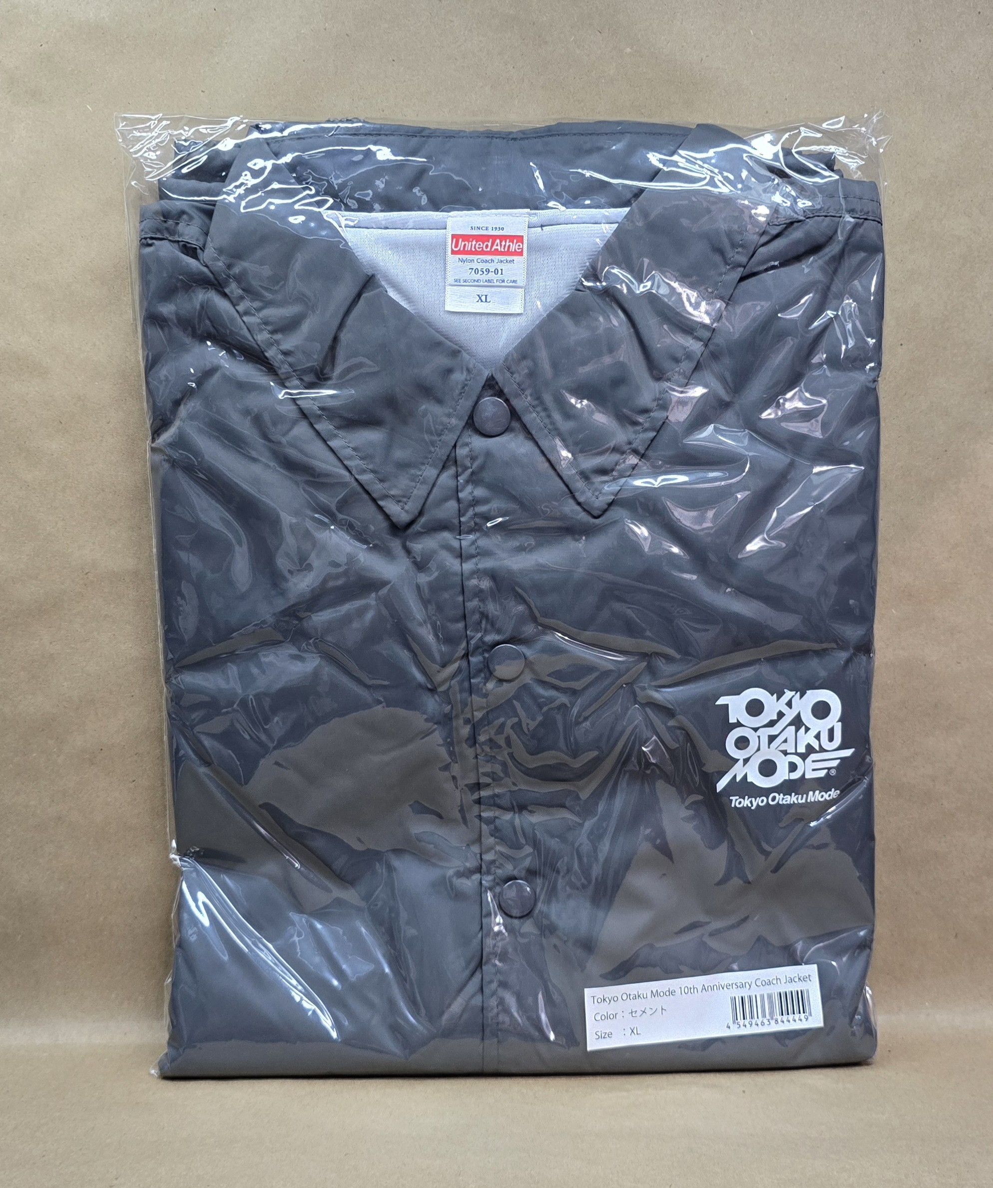 Other Tokyo Otaku Mode 10th Anniversary Nylon Jacket, Gray, XL Size US XL / EU 56 / 4 - 6 Thumbnail