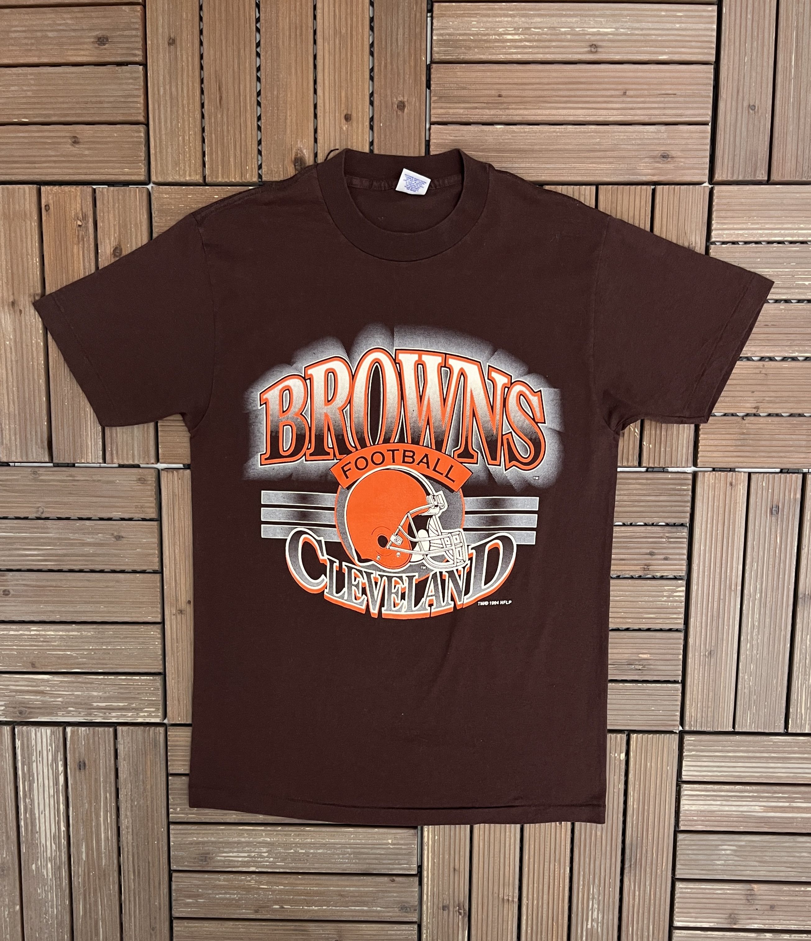 Vintage Cleveland Browns Football Vintage Brown T-Shirt Tee Size US L / EU 52-54 / 3 - 1 Thumbnail