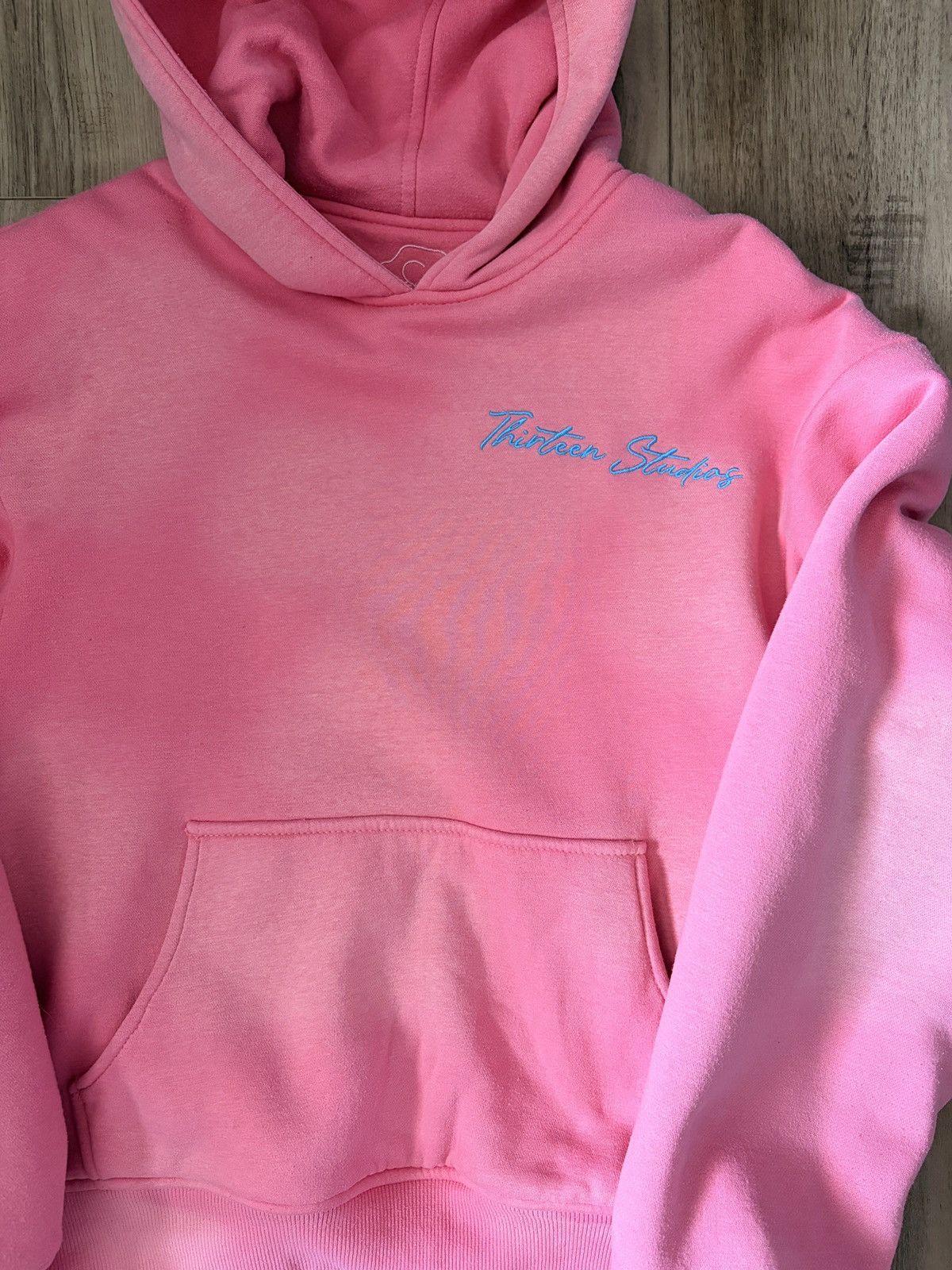Thirteen Studios Thirteen Studios Pink Double Layer Hoodie Size US S / EU 44-46 / 1 - 2 Thumbnail