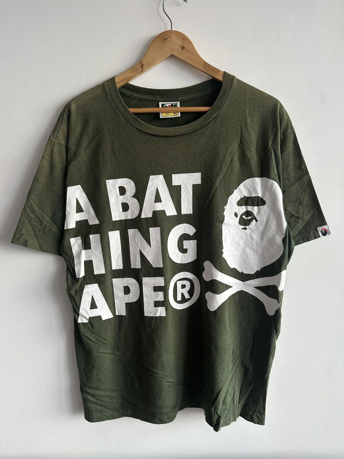 Bape A Bathing Ape Bape Pirates Streetwear Japan Olive Green Size US L / EU 52-54 / 3 - 1 Thumbnail