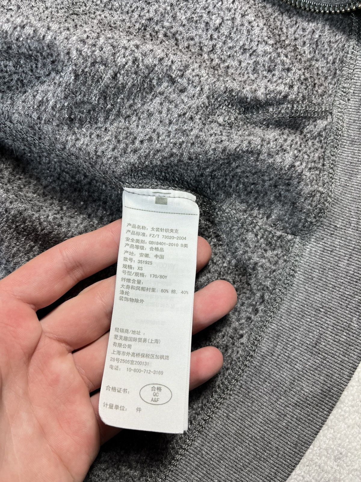 Hollister Hollister Y2K Fur Hoodie Grey Womens XS Fits S Size XS / US 0-2 / IT 36-38 - 9 Thumbnail