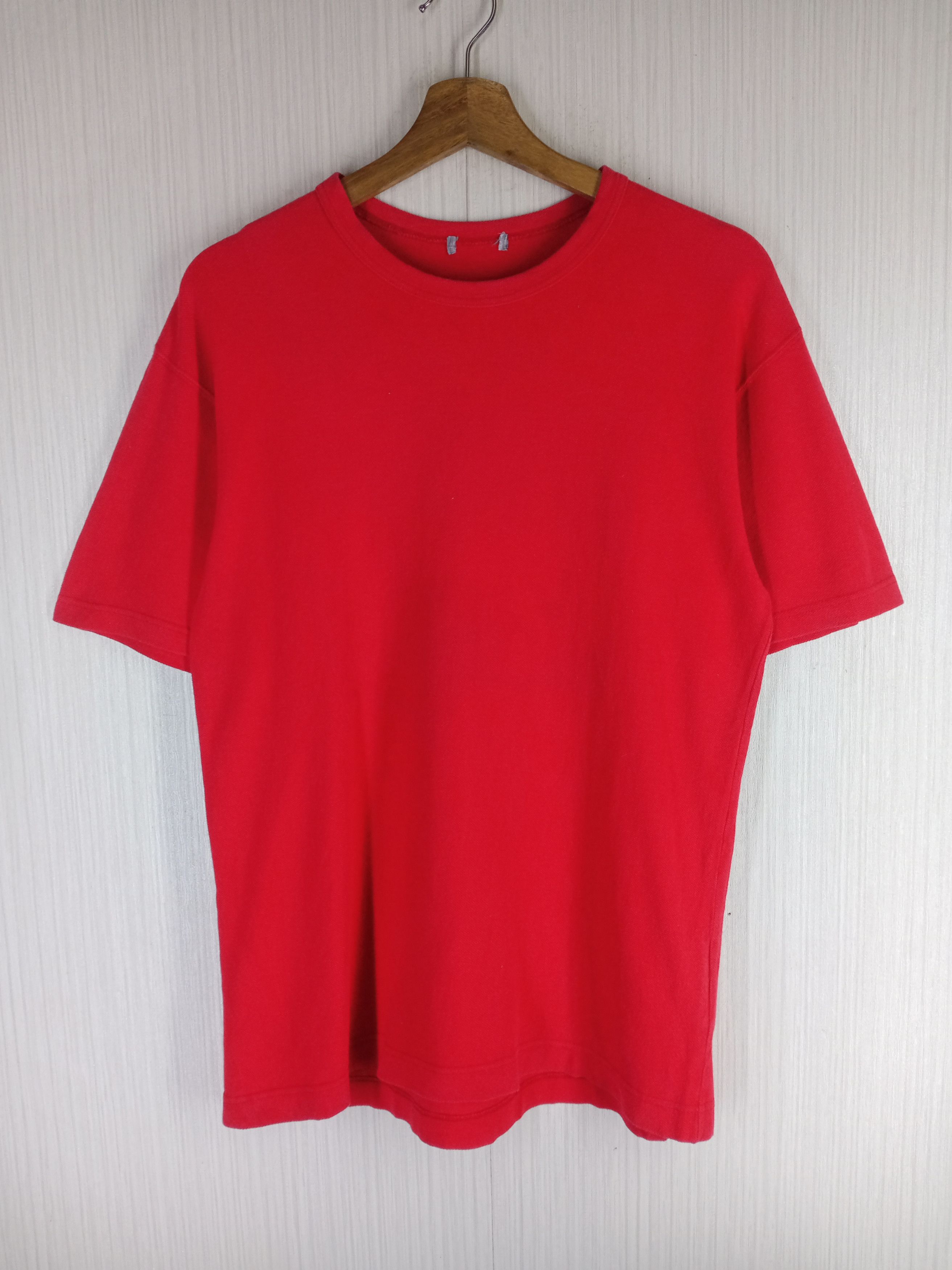 Comme des Garcons Rare Vintage Comme Des Garcons Plain Tshirt Size US M / EU 48-50 / 2 - 1 Thumbnail