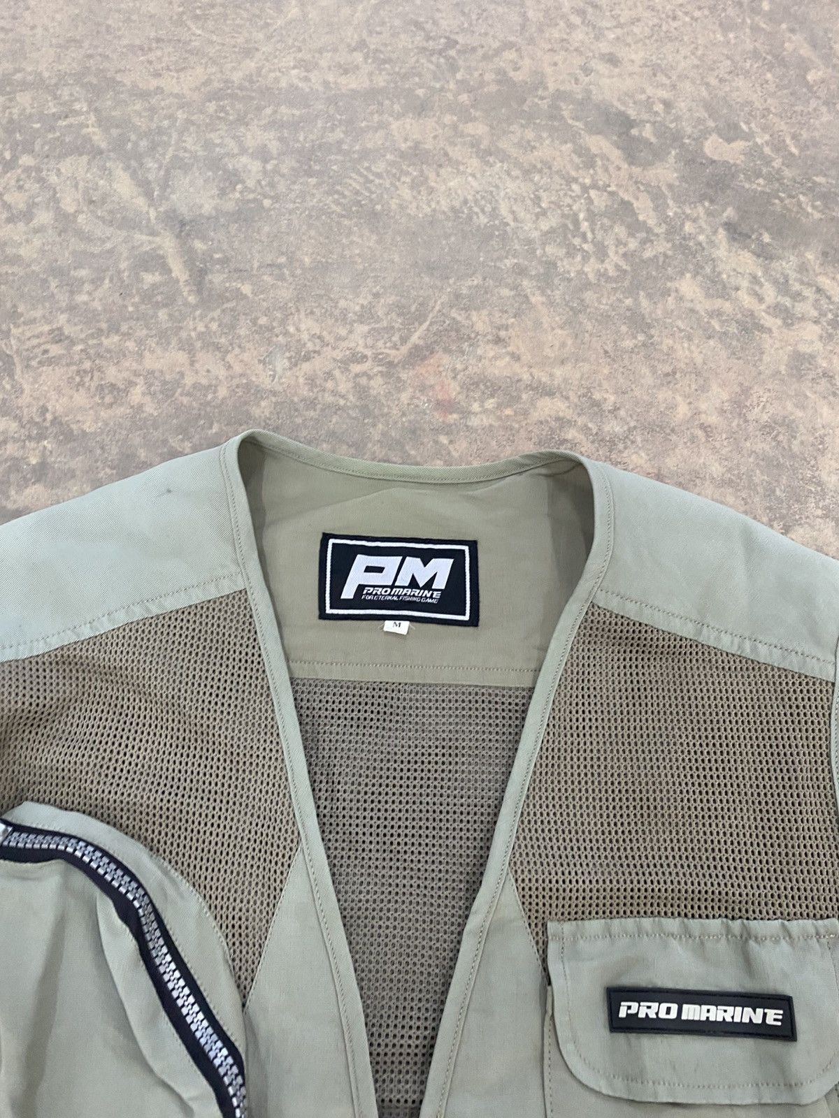 Vintage Pro Marine Utility Cargo Vest Multi Pocket 90s Size US M / EU 48-50 / 2 - 20 Thumbnail