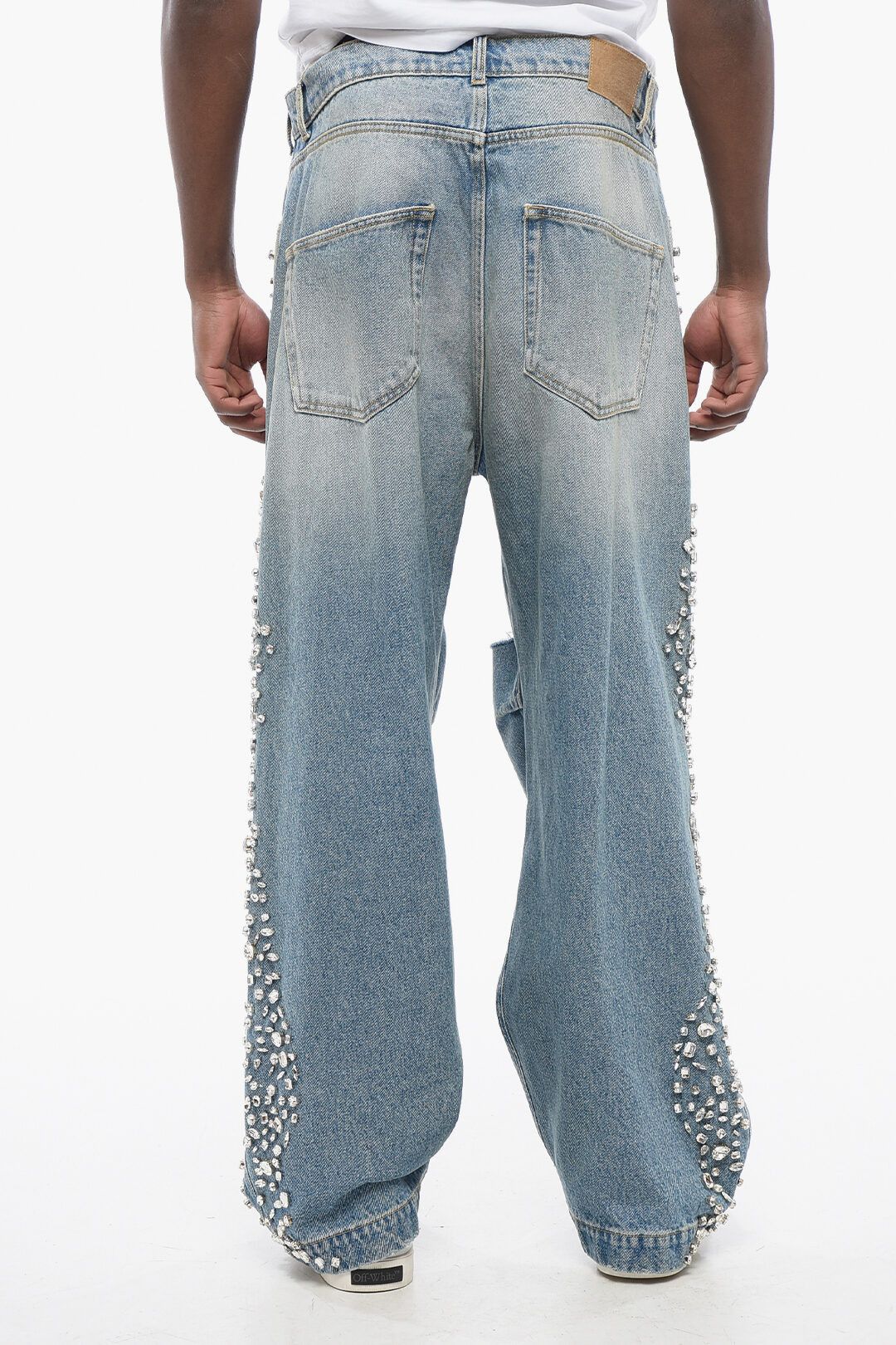 1989 STUDIO og1mm0725 Distressed Jeans in Blue Size US 31 - 2 Thumbnail