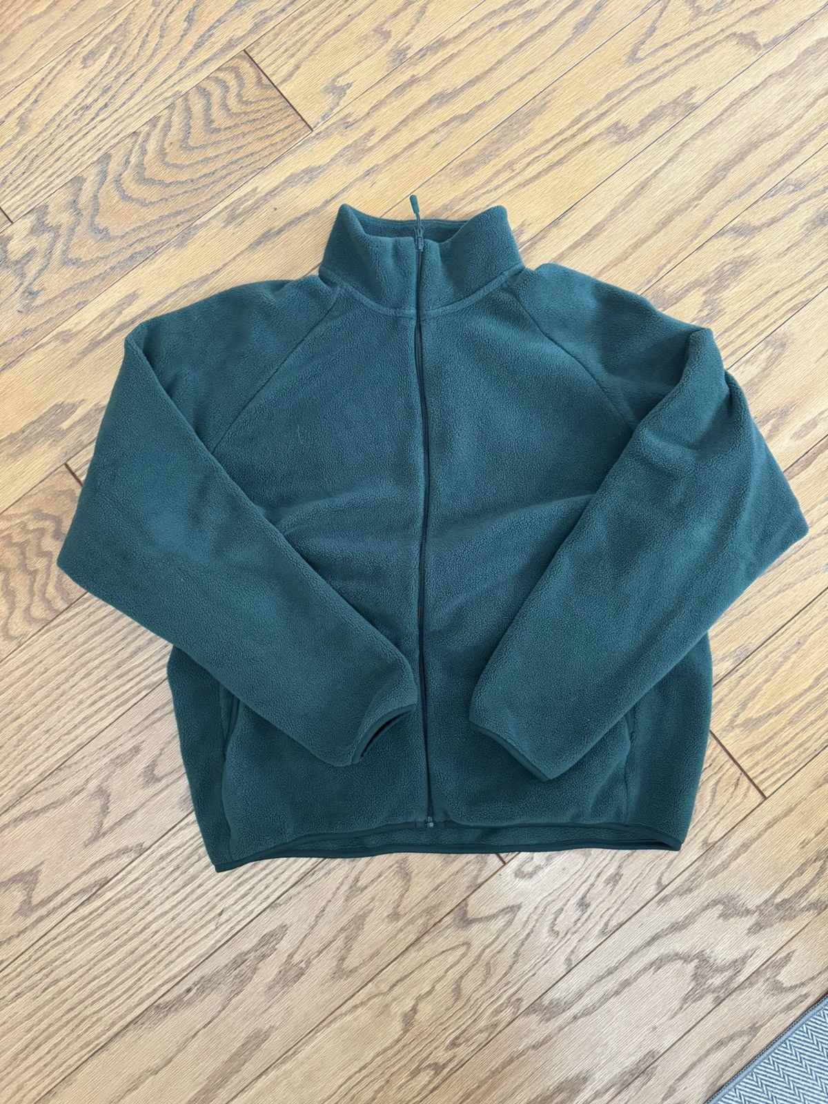 Uniqlo Uniqlo Green Full Zip Fleece Size US L / EU 52-54 / 3 - 1 Thumbnail