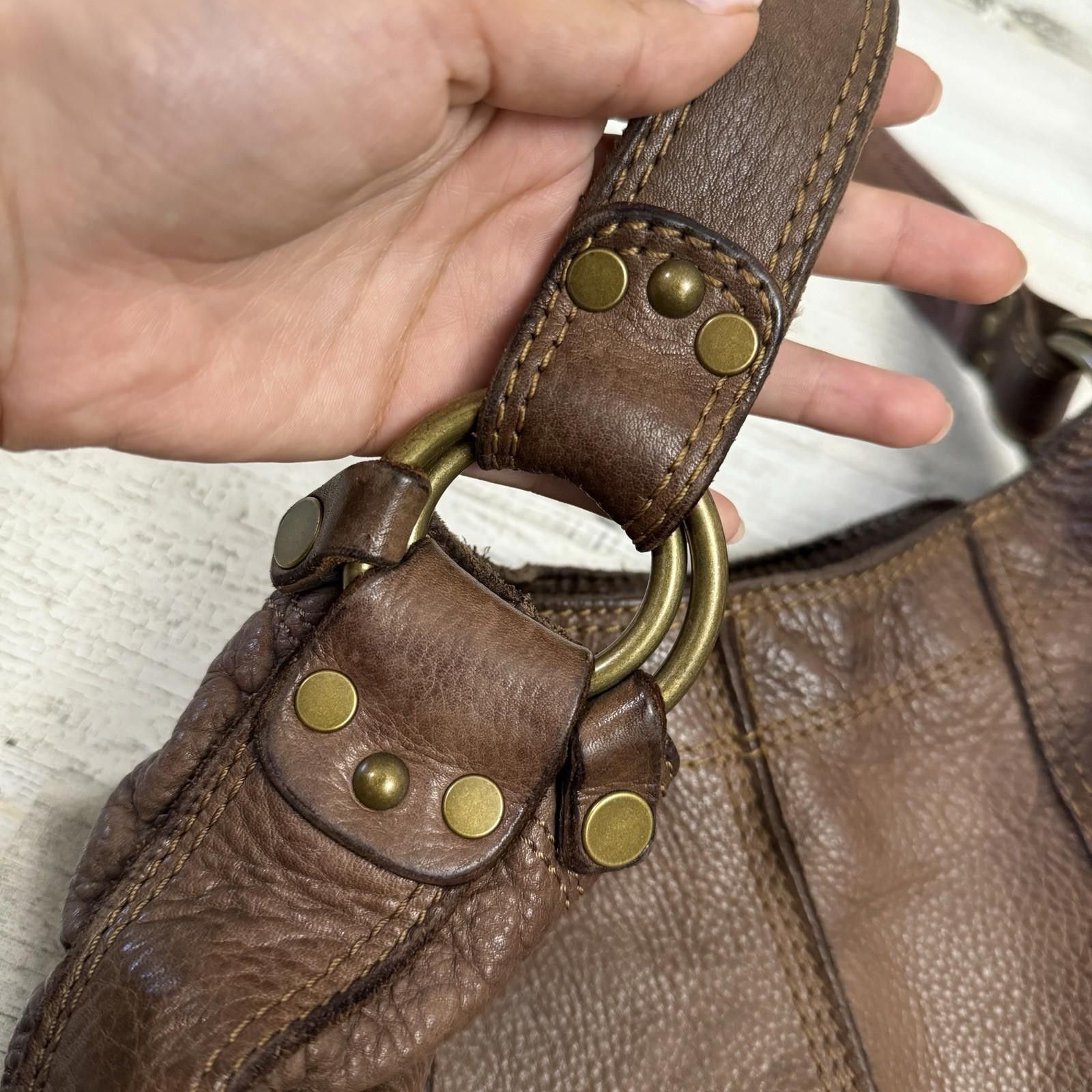 Lucky Brand Leather Lucky Brand Shoulder Western Indie Bag Size ONE SIZE - 4 Thumbnail