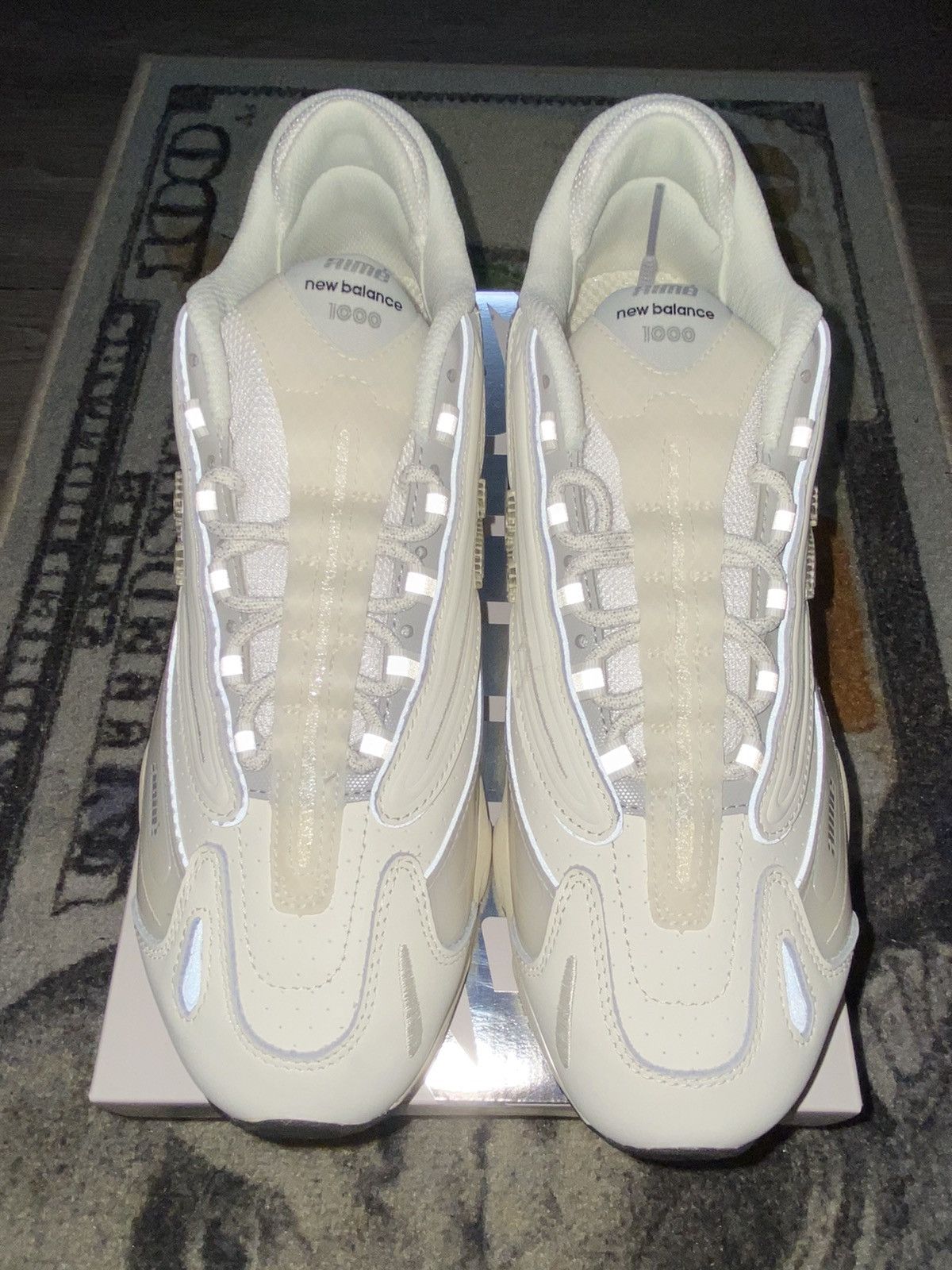 Aime Leon Dore × New Balance New Balance 1000 Aime Leon Dore White Size US 11.5 / EU 44-45 - 3 Thumbnail