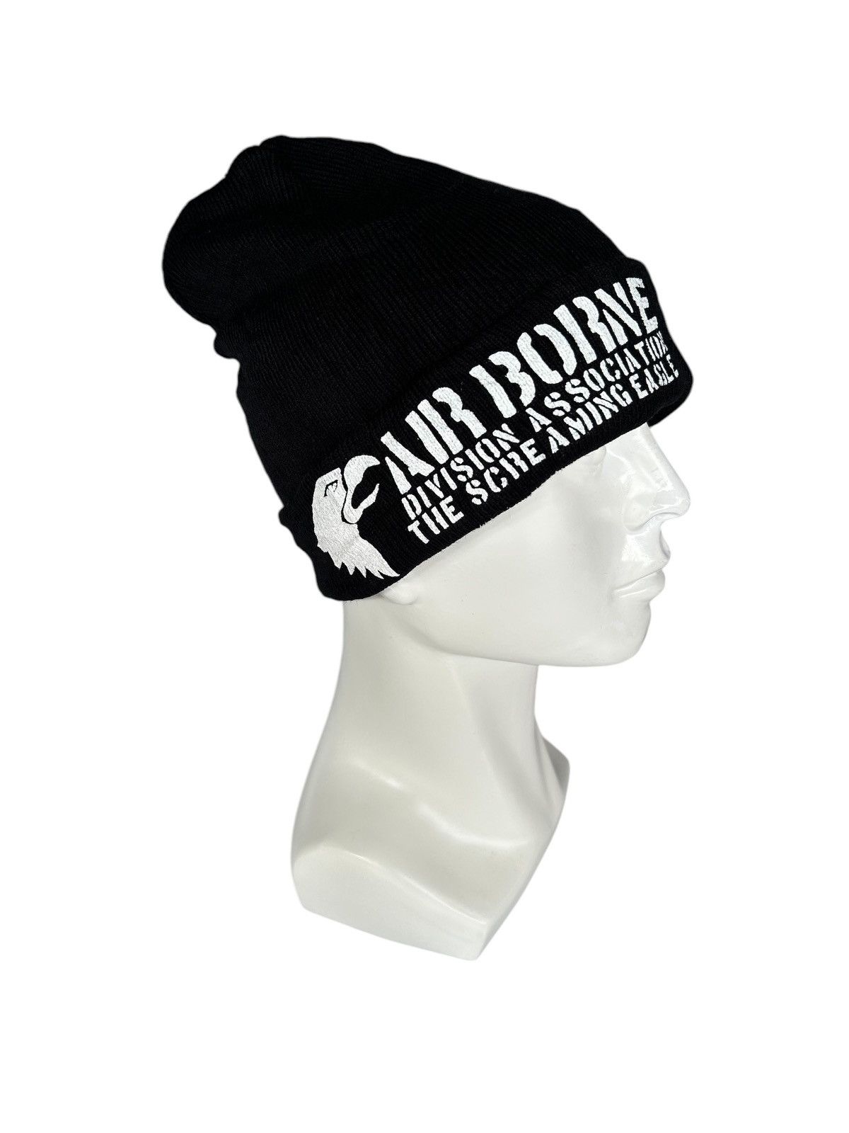 Japanese Brand × Kapital × Vintage Houston Air Borne Beanie Hats ☠️☠️ Size ONE SIZE - 2 Thumbnail