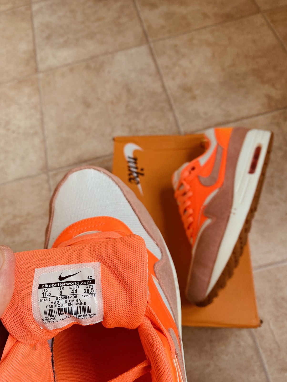 CNCPTS × Nike NikeLab Air Max 1 Parra Fragment Atmos Size US 10 / EU 43 - 13 Thumbnail