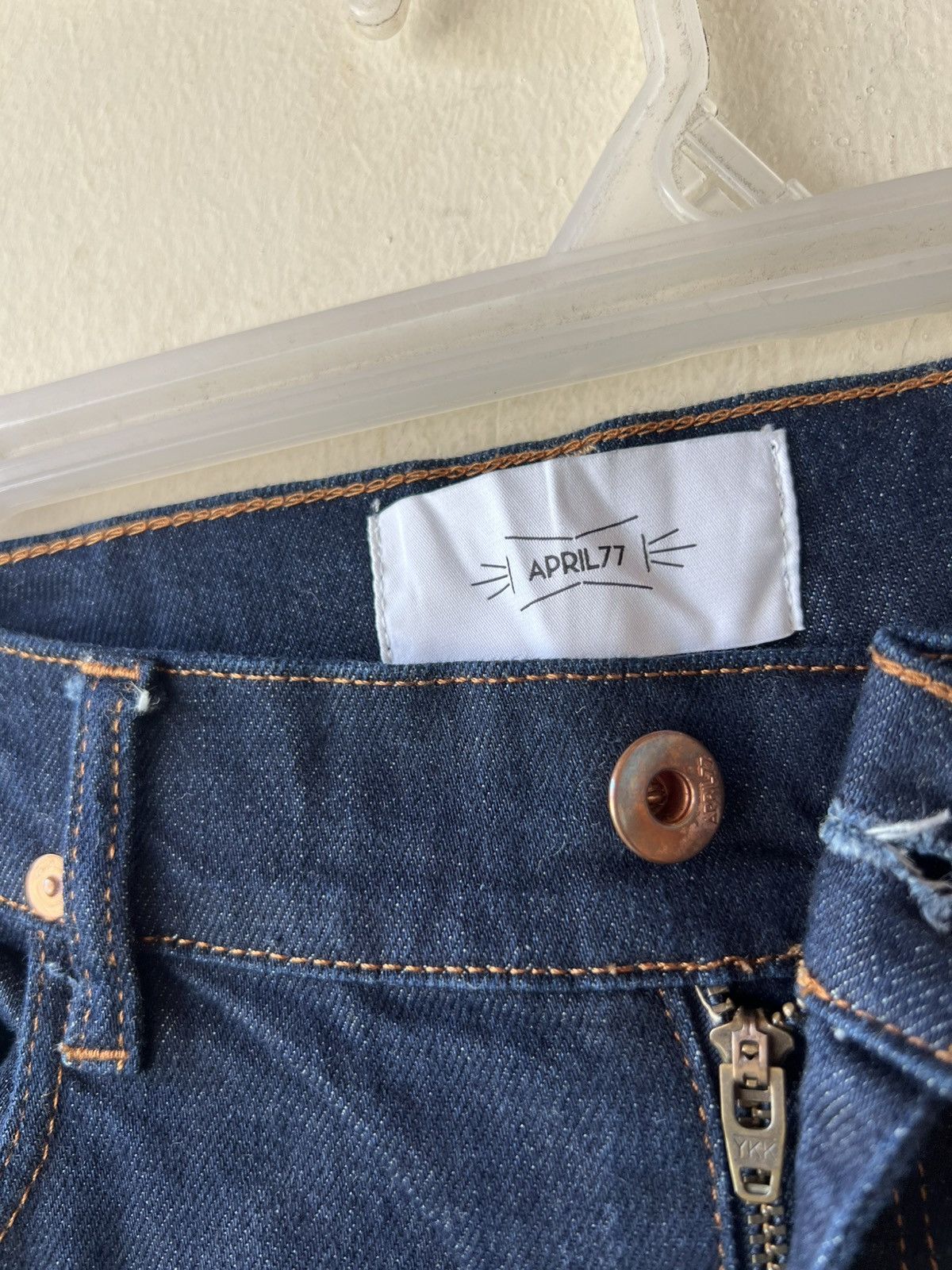 April 77 April 77 Joey New Overdrive Raw Stretch Denim Jeans Size US 30 / EU 46 - 10 Thumbnail
