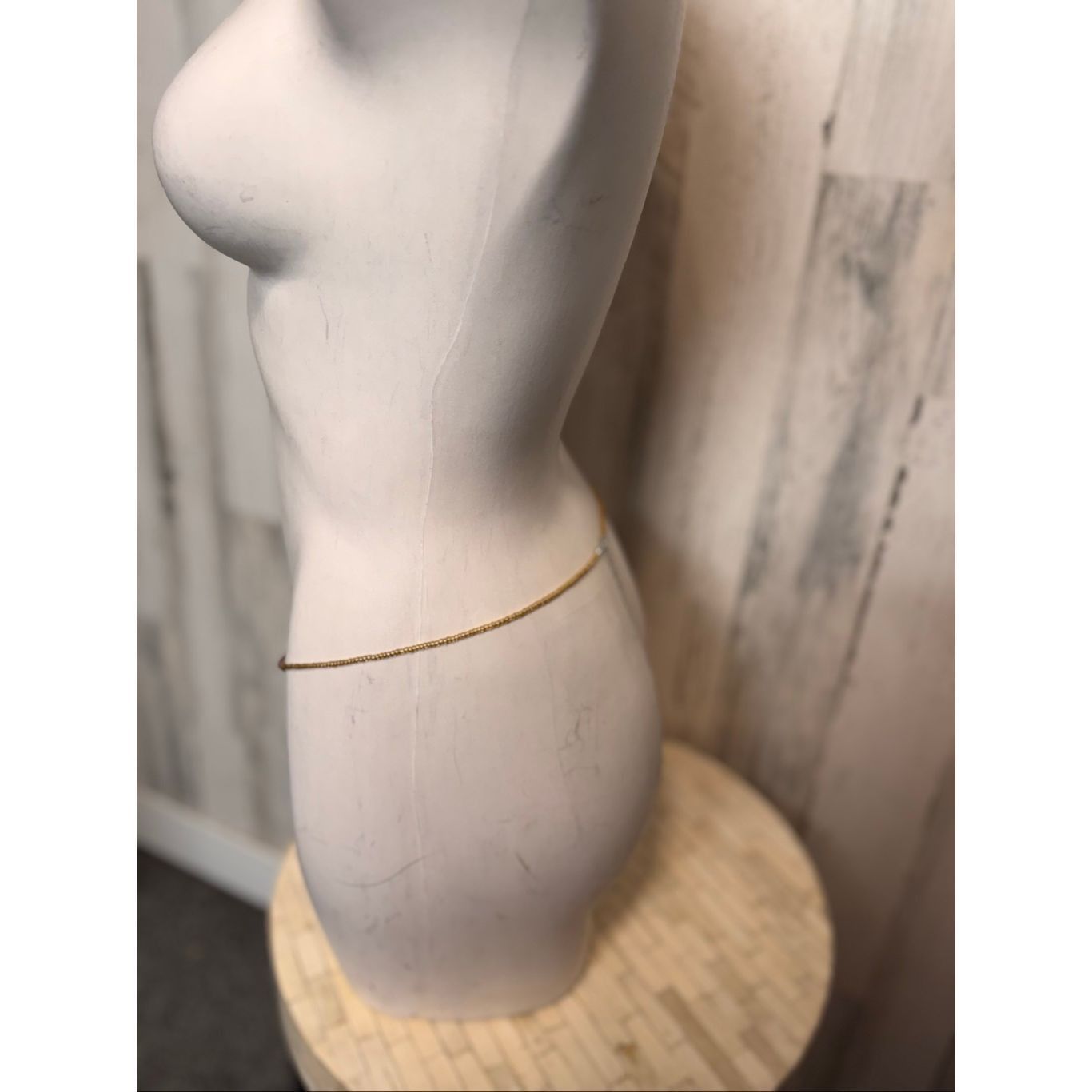 Other Gold Waist Chain with Multicolor Beads – Adjustable Body Cha Size ONE SIZE - 5 Thumbnail