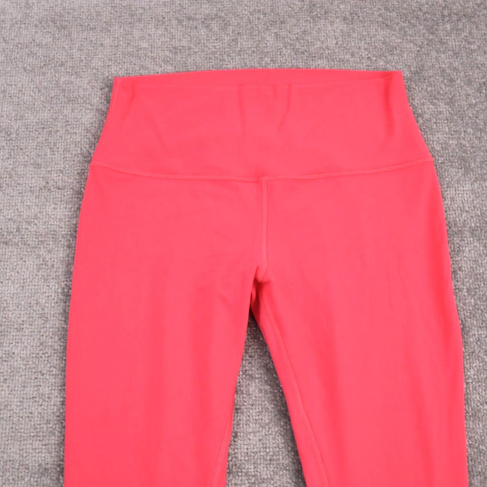 Lululemon Lululemon Leggings Size 6 Pink Base Pace High Rise Cropped Women Size 28" / US 6 / IT 42 - 6 Thumbnail
