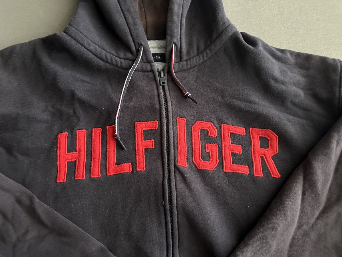 Tommy Hilfiger × Vintage Vintage Hilfiger Hoodie Size US XXL / EU 58 / 5 - 2 Thumbnail