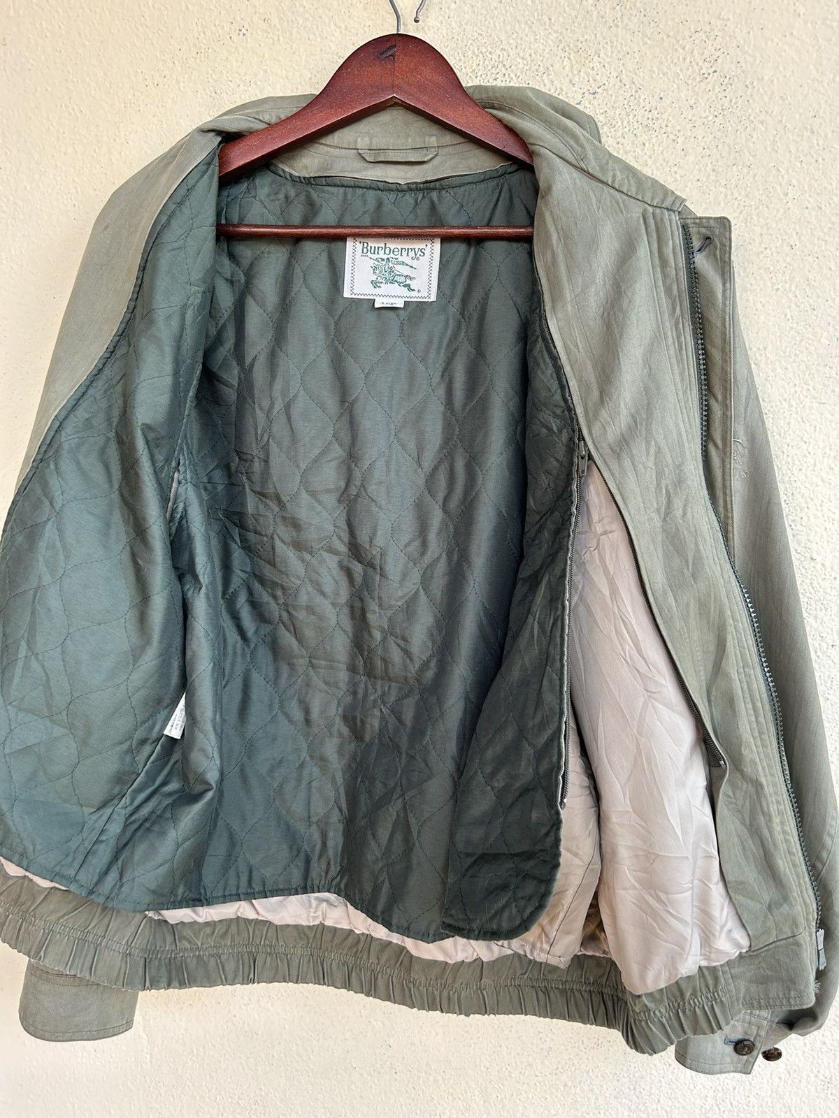 Burberry × Vintage Burberrys’ Zip Up Jacket Size US L / EU 52-54 / 3 - 3 Thumbnail