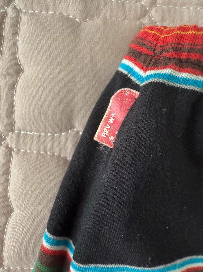 Wtaps WTAPS Early Vintage Rainbow Striped Beanie Size 32 - 4 Thumbnail
