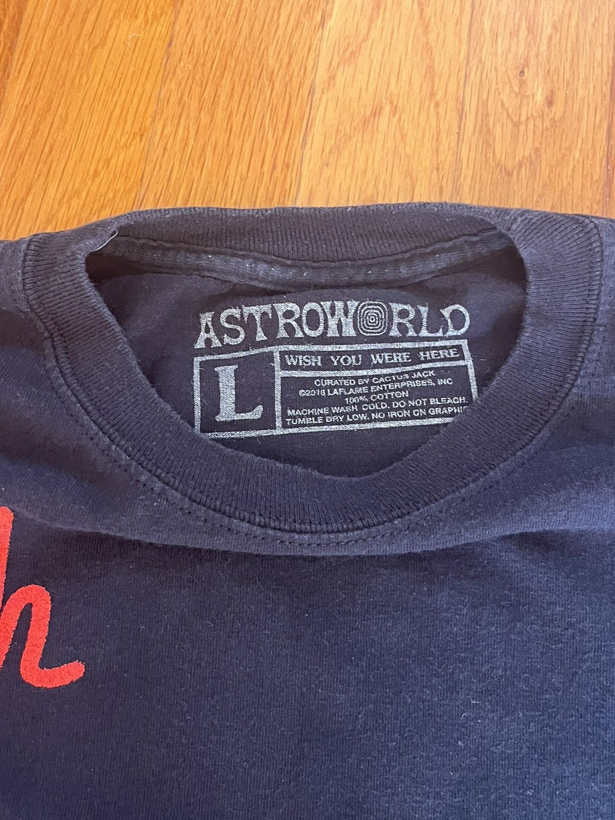 Travis Scott Travis Scott Astroworld Long Sleeve Merch Shirt Size US L / EU 52-54 / 3 - 5 Thumbnail