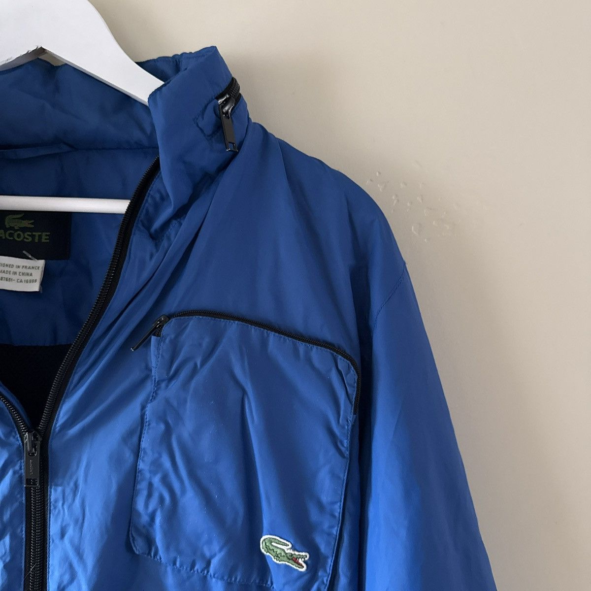 Lacoste Vintage Lacoste Rain Jacket Size US L / EU 52-54 / 3 - 4 Thumbnail