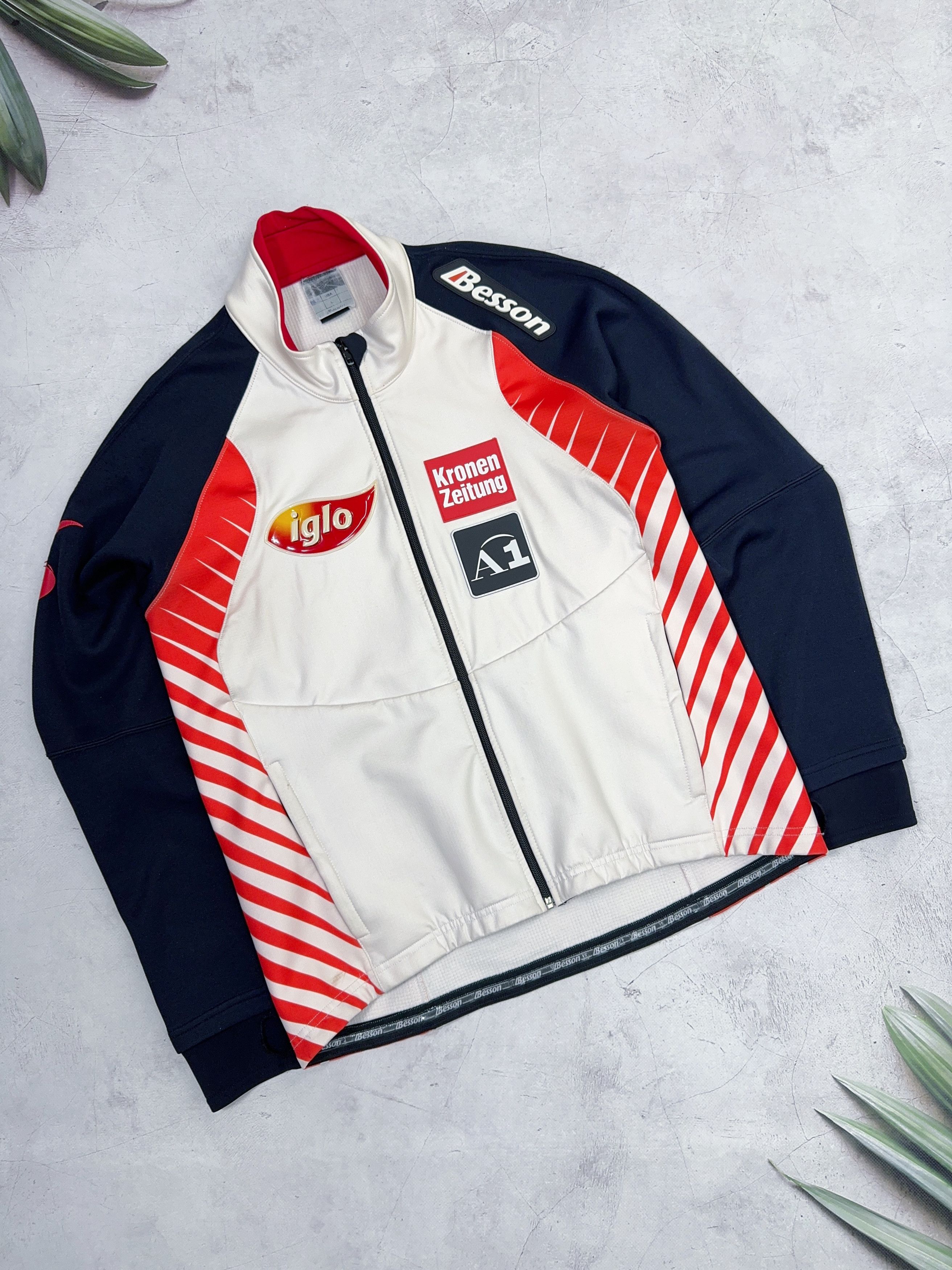 Sports Specialties Austria Ski Team Fleece Jacket A1 Besson IGLO Kronen Zeitung Size US M / EU 48-50 / 2 - 3 Thumbnail